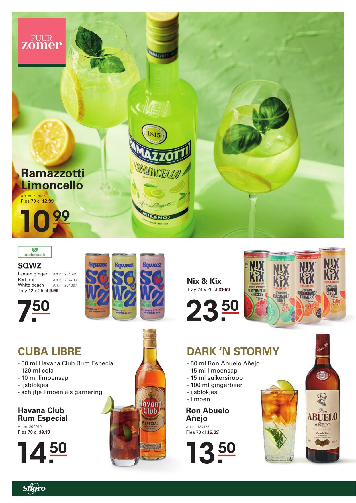 Folder Sligro 26.06.2025 - 14.07.2025