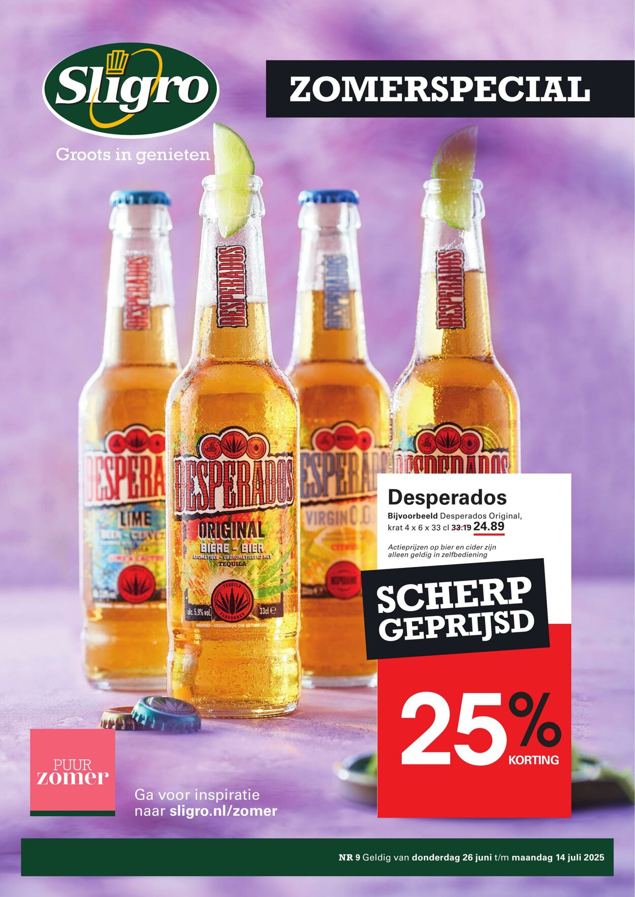 Folder Sligro 26.06.2025 - 14.07.2025