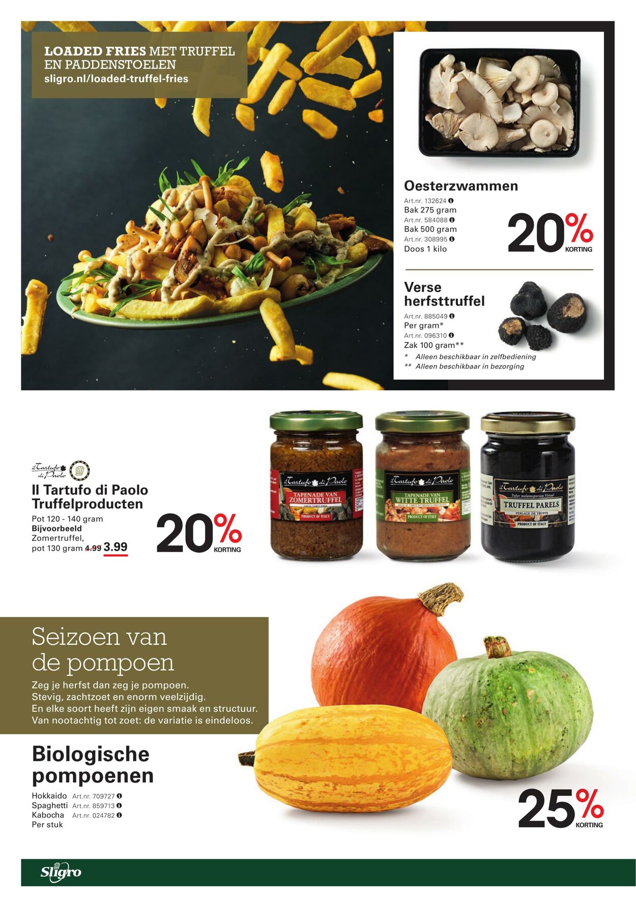 Folder Sligro 09.10.2025 - 27.10.2025