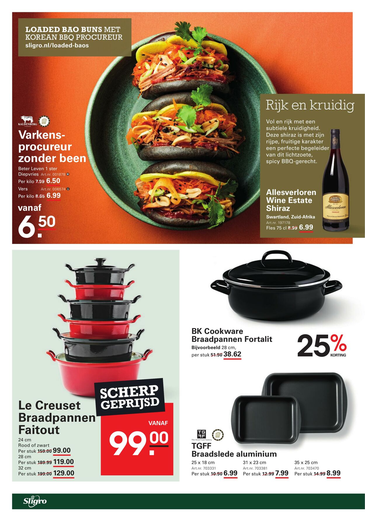 Folder Sligro 09.10.2025 - 27.10.2025
