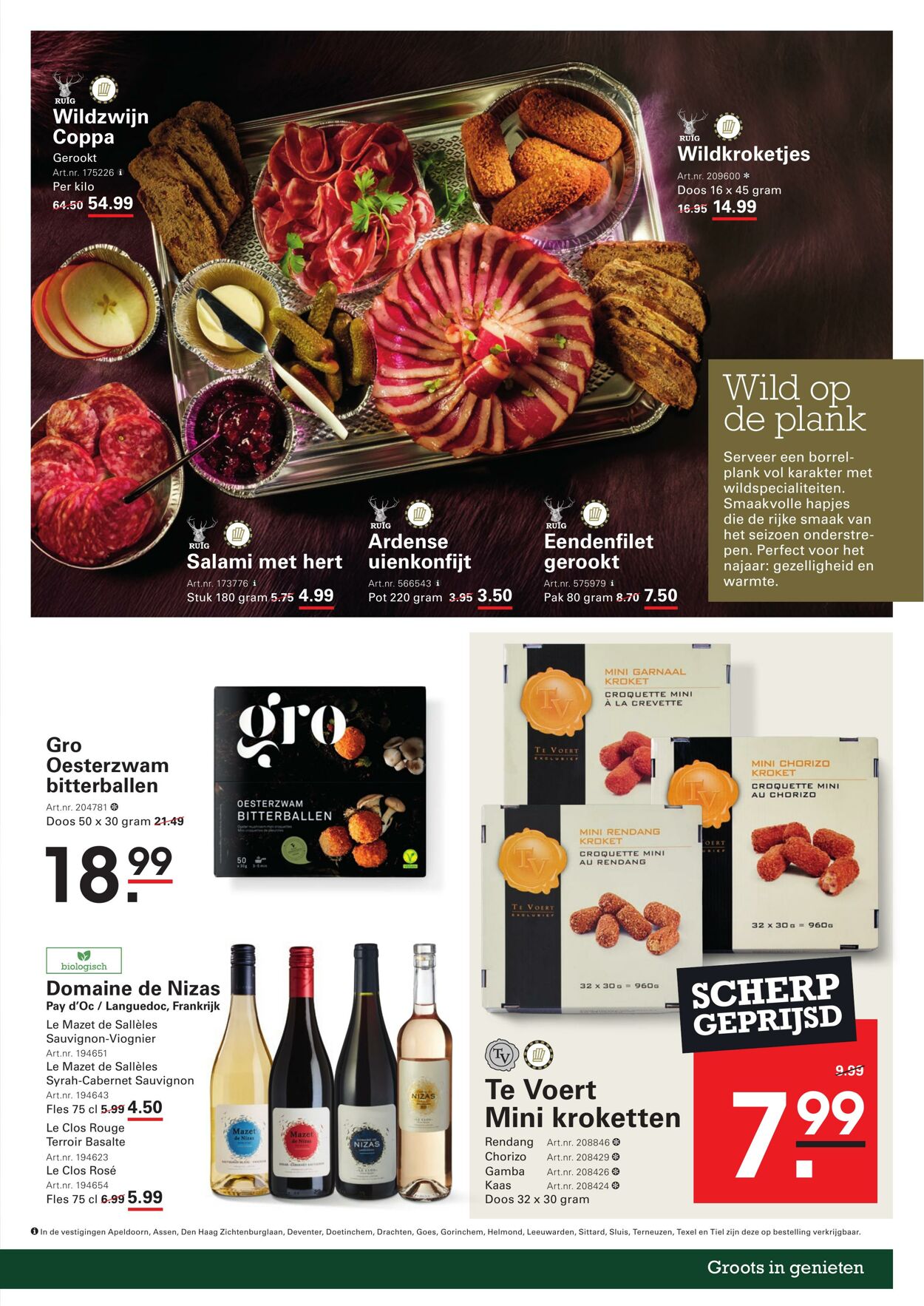 Folder Sligro 09.10.2025 - 27.10.2025