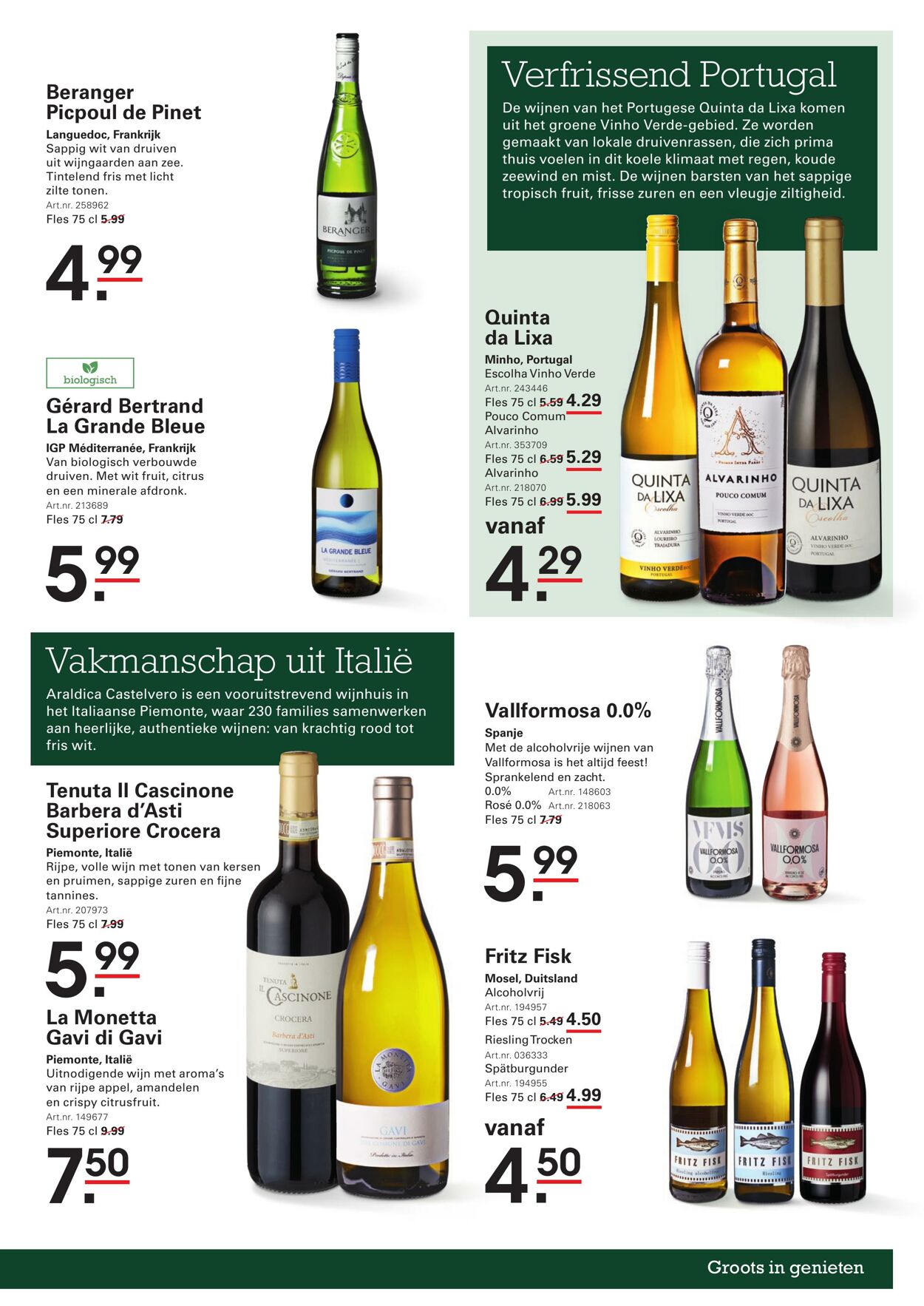 Folder Sligro 09.10.2025 - 27.10.2025