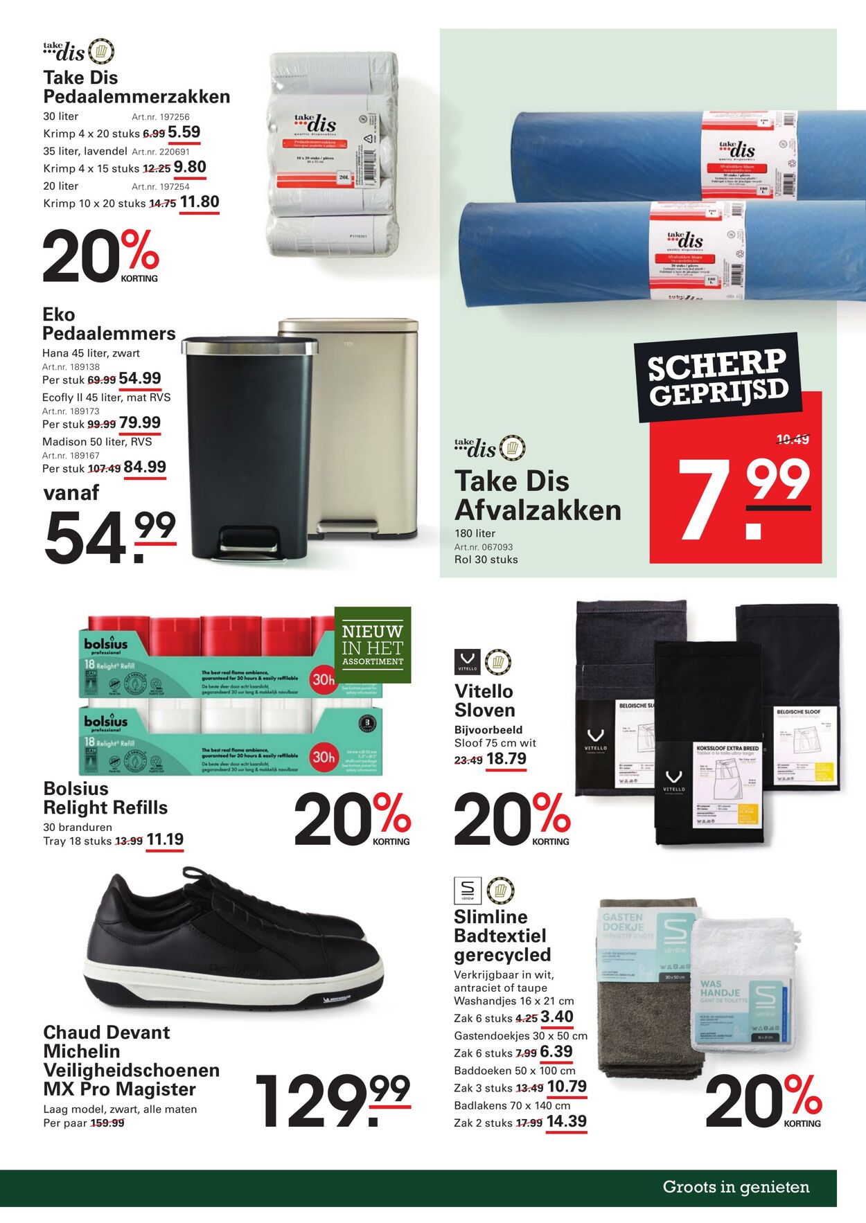 Folder Sligro 09.10.2025 - 27.10.2025