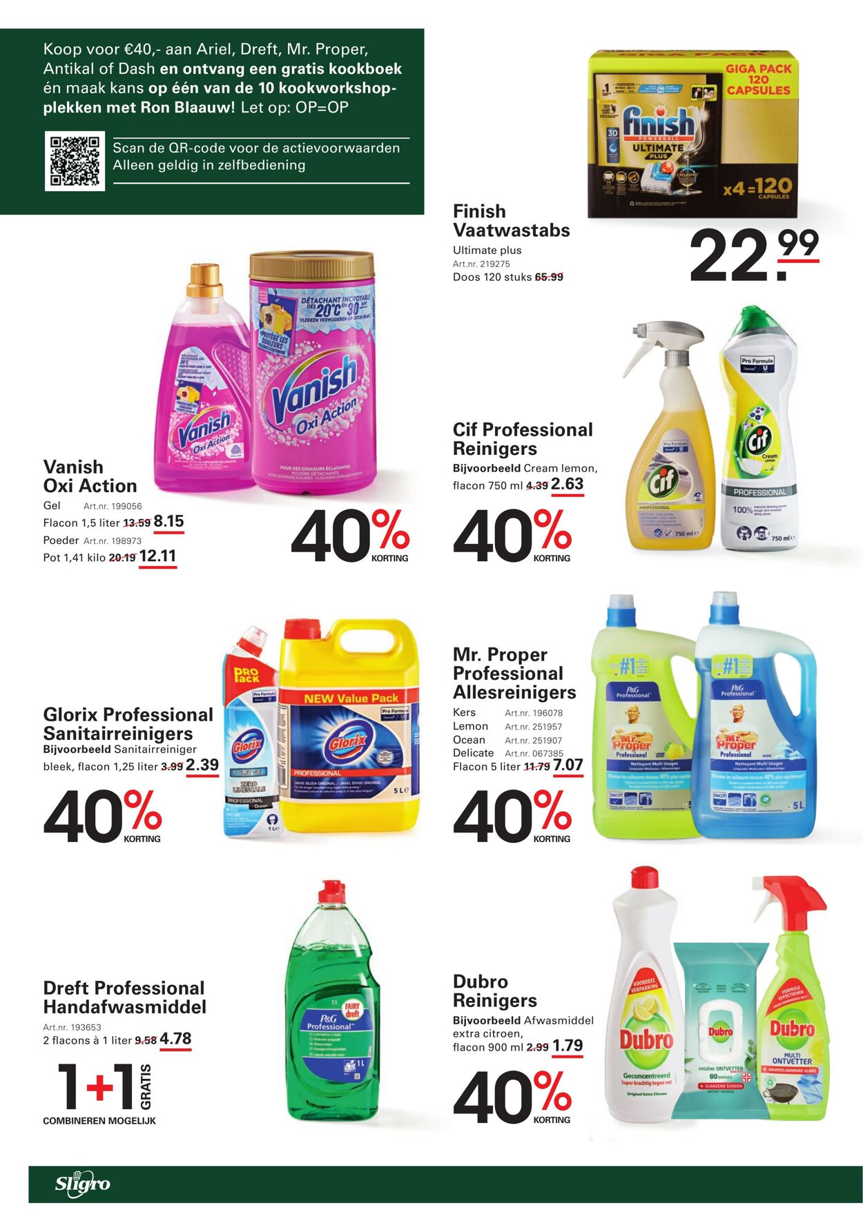 Folder Sligro 09.10.2025 - 27.10.2025