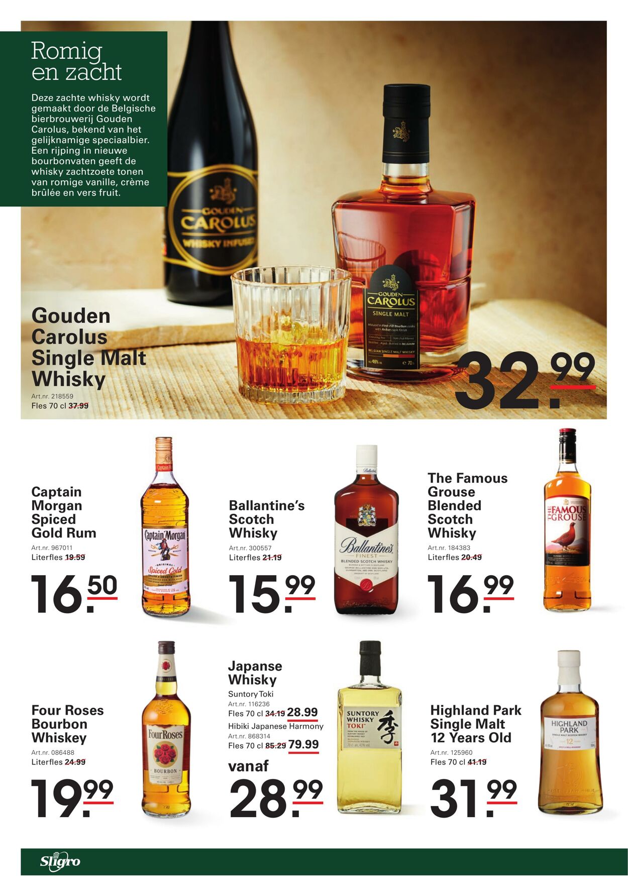 Folder Sligro 09.10.2025 - 27.10.2025