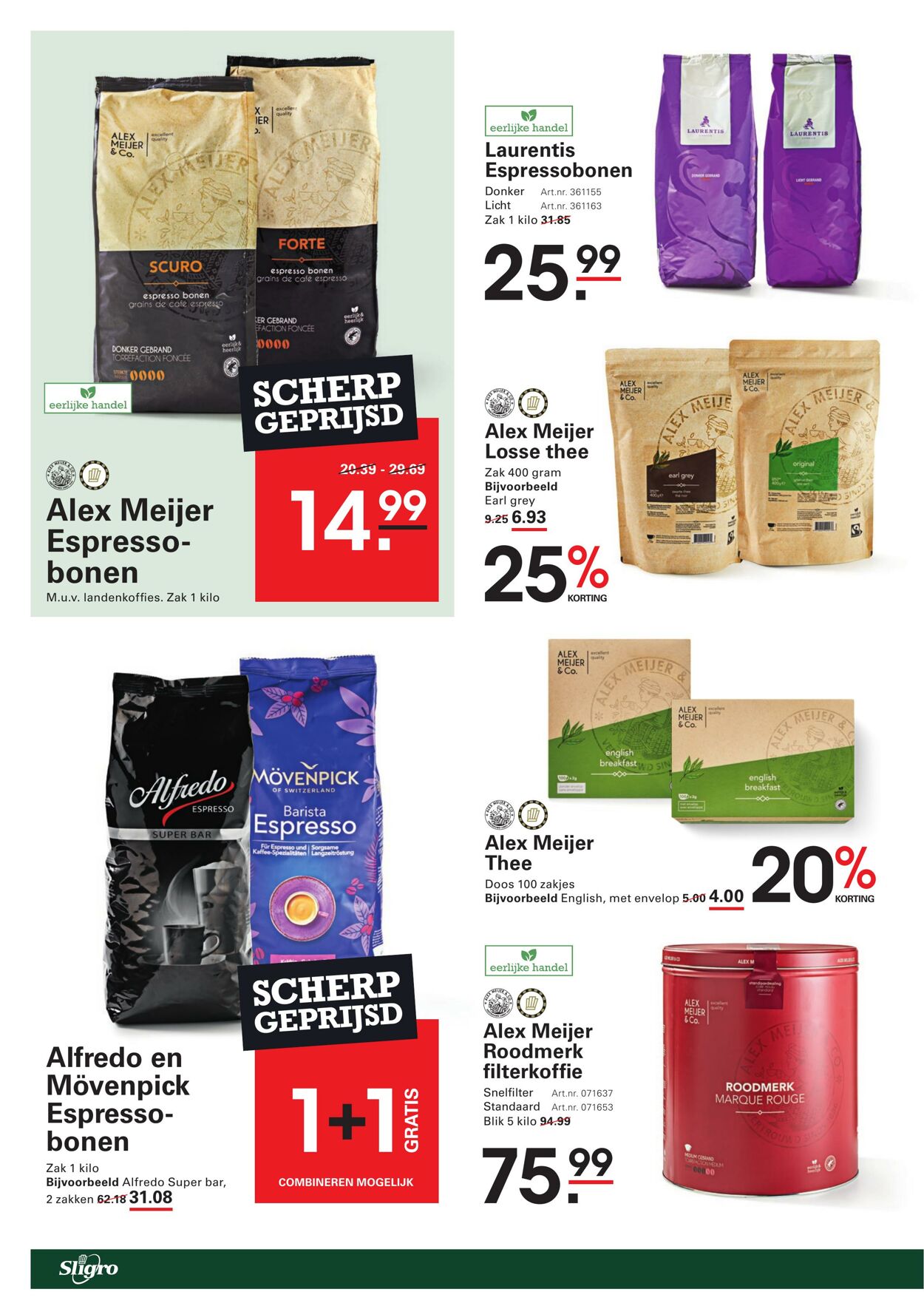 Folder Sligro 09.10.2025 - 27.10.2025