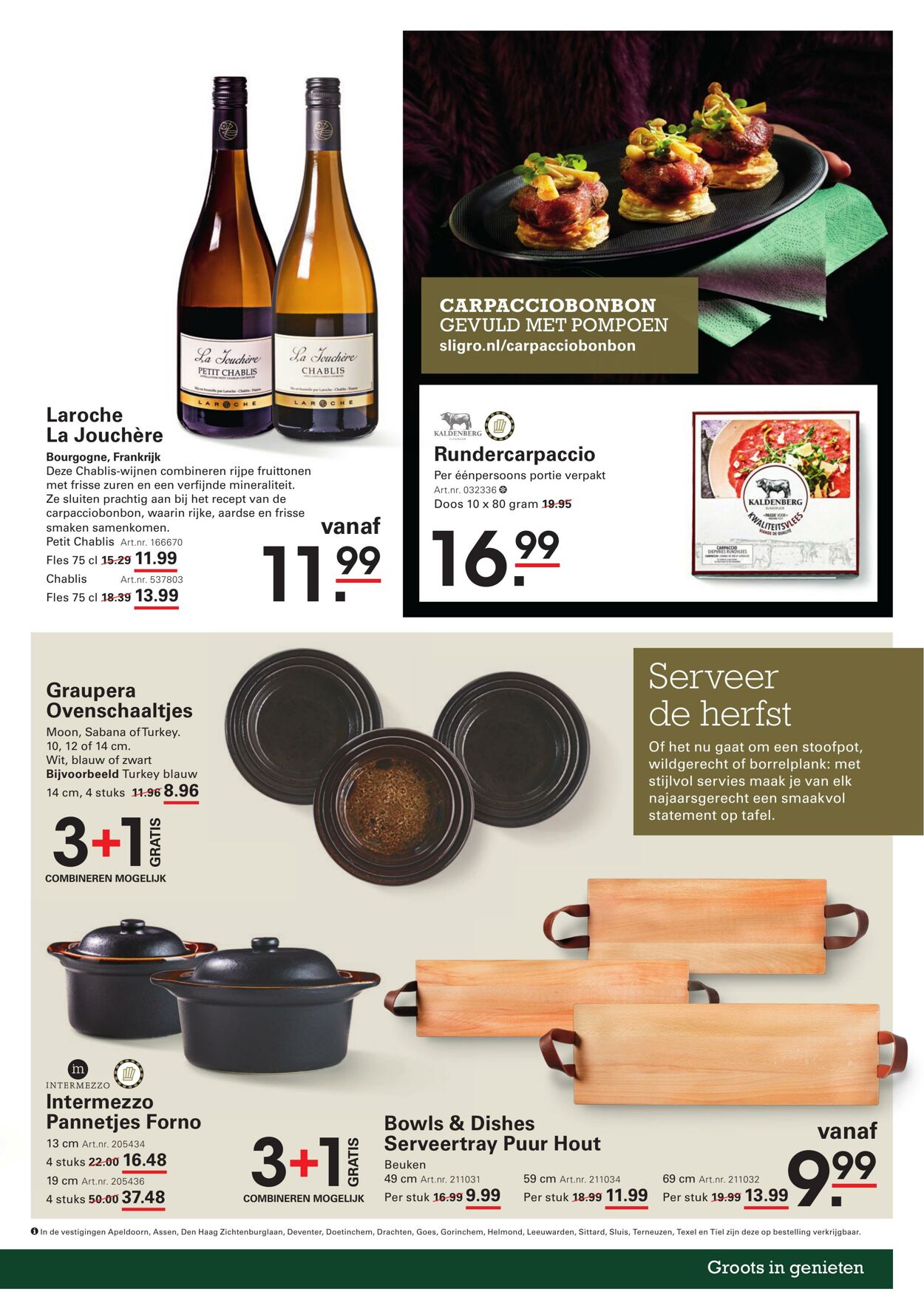 Folder Sligro 09.10.2025 - 27.10.2025