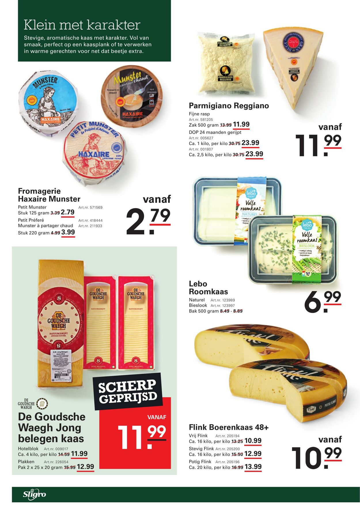 Folder Sligro 09.10.2025 - 27.10.2025