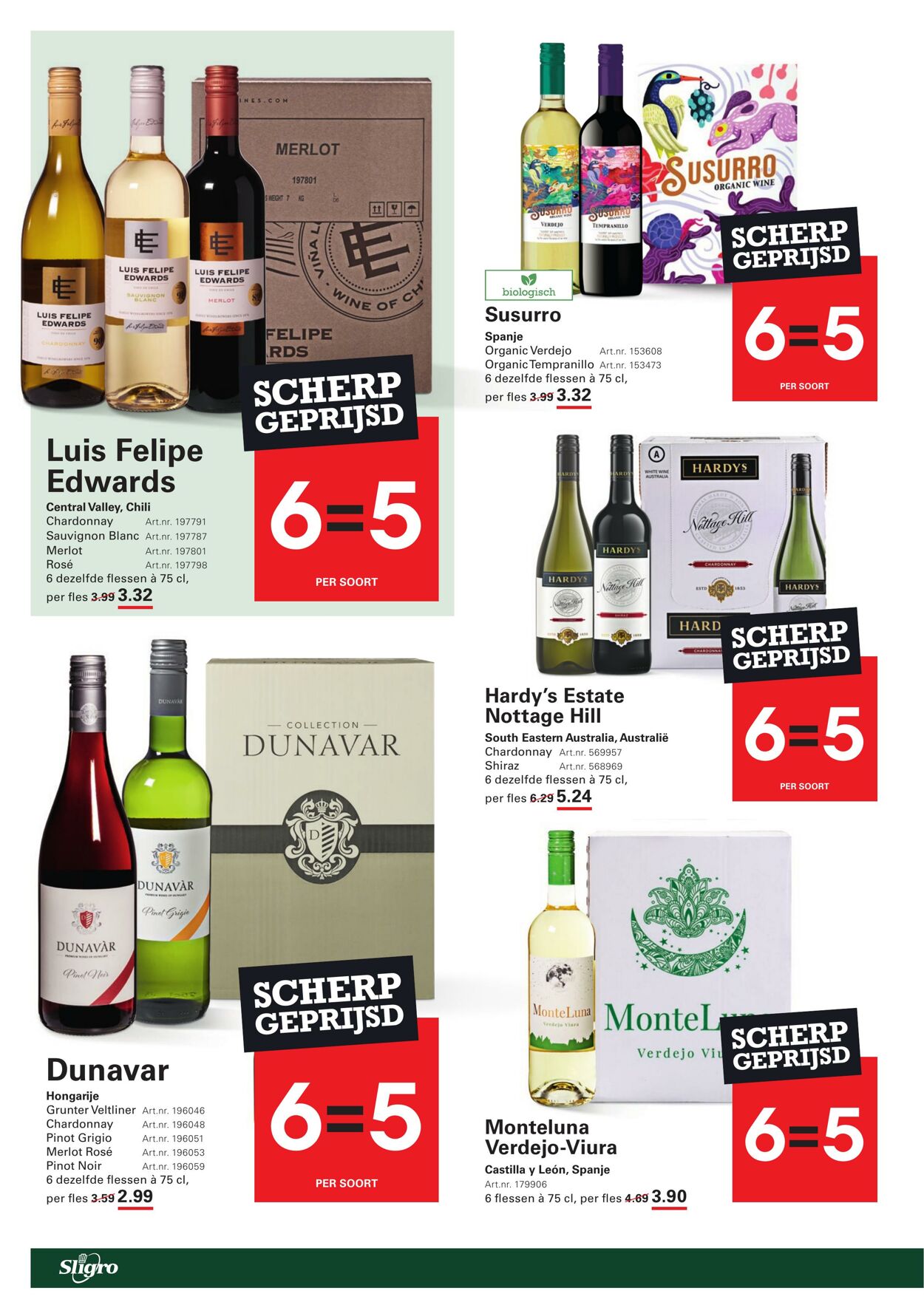 Folder Sligro 09.10.2025 - 27.10.2025