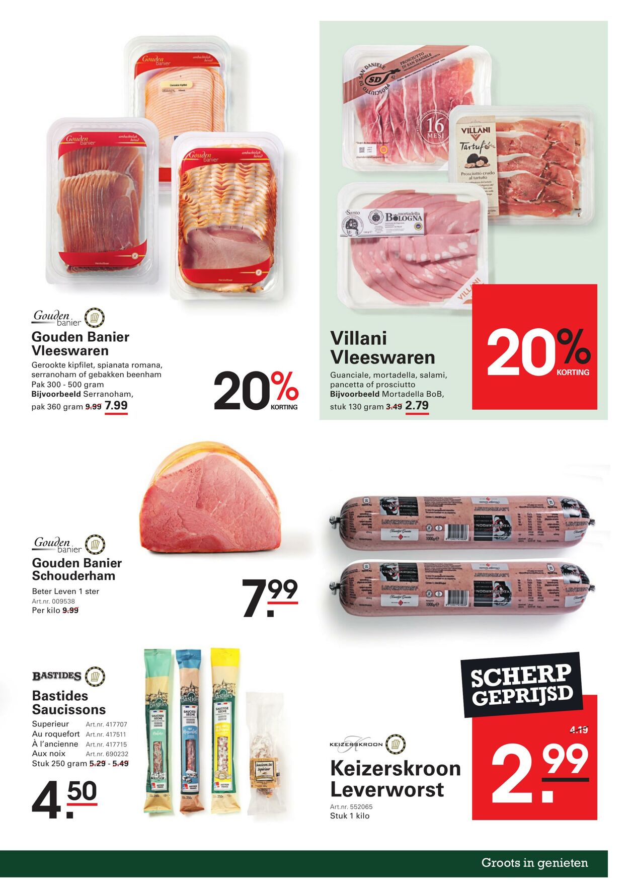 Folder Sligro 09.10.2025 - 27.10.2025