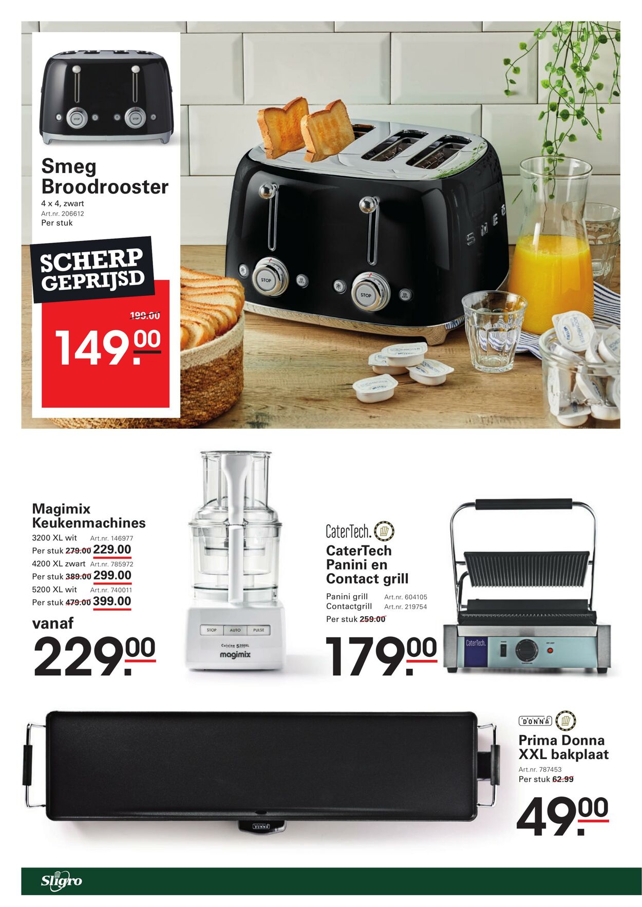Folder Sligro 09.10.2025 - 27.10.2025
