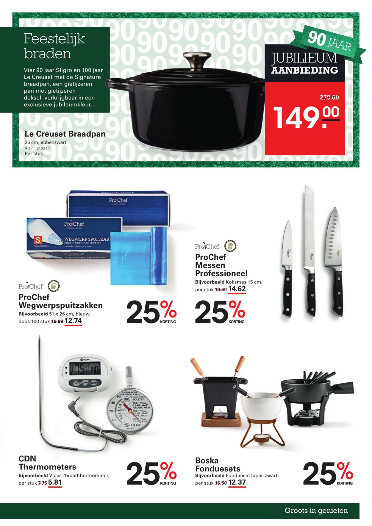 Folder Sligro 09.10.2025 - 27.10.2025