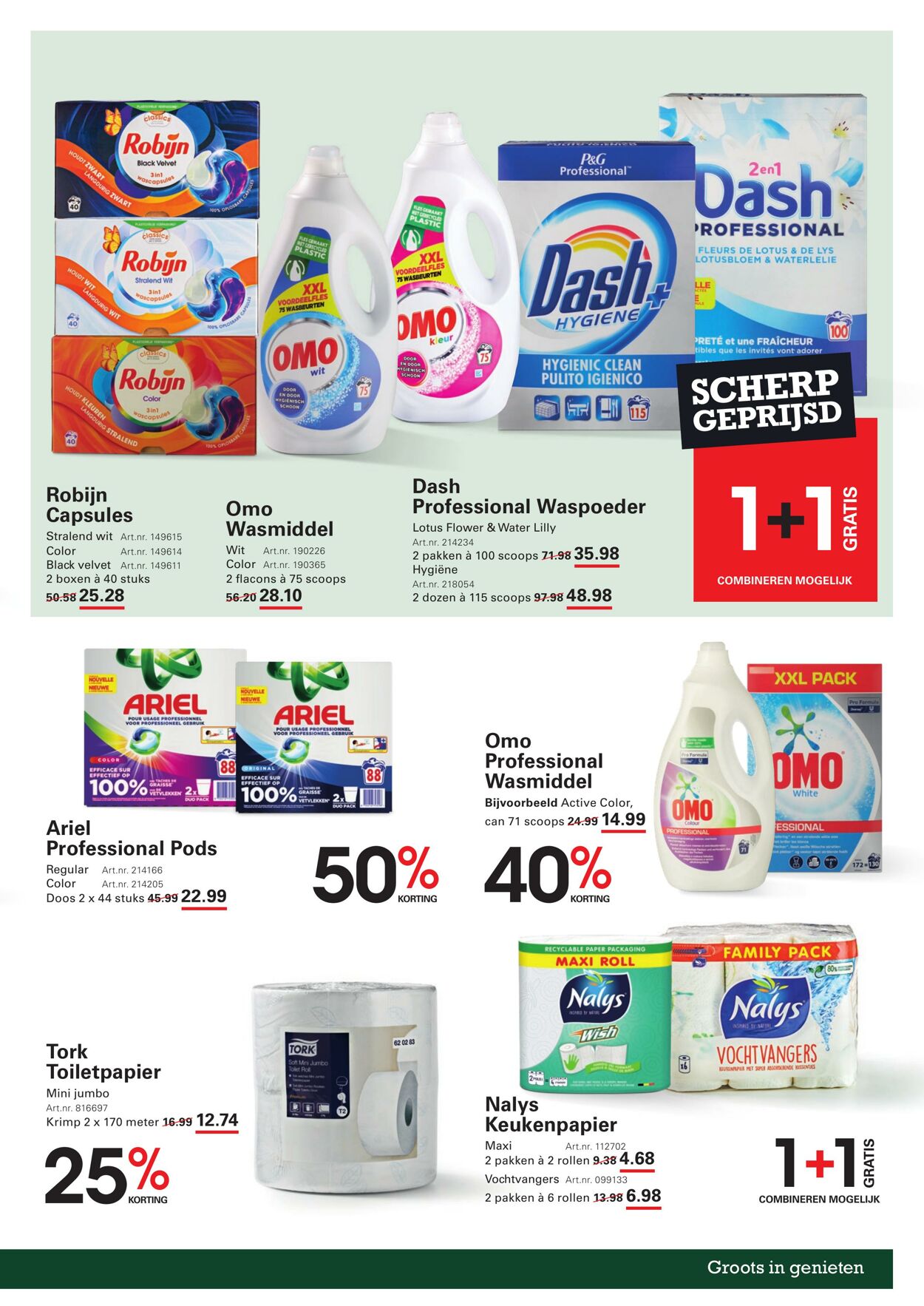 Folder Sligro 09.10.2025 - 27.10.2025