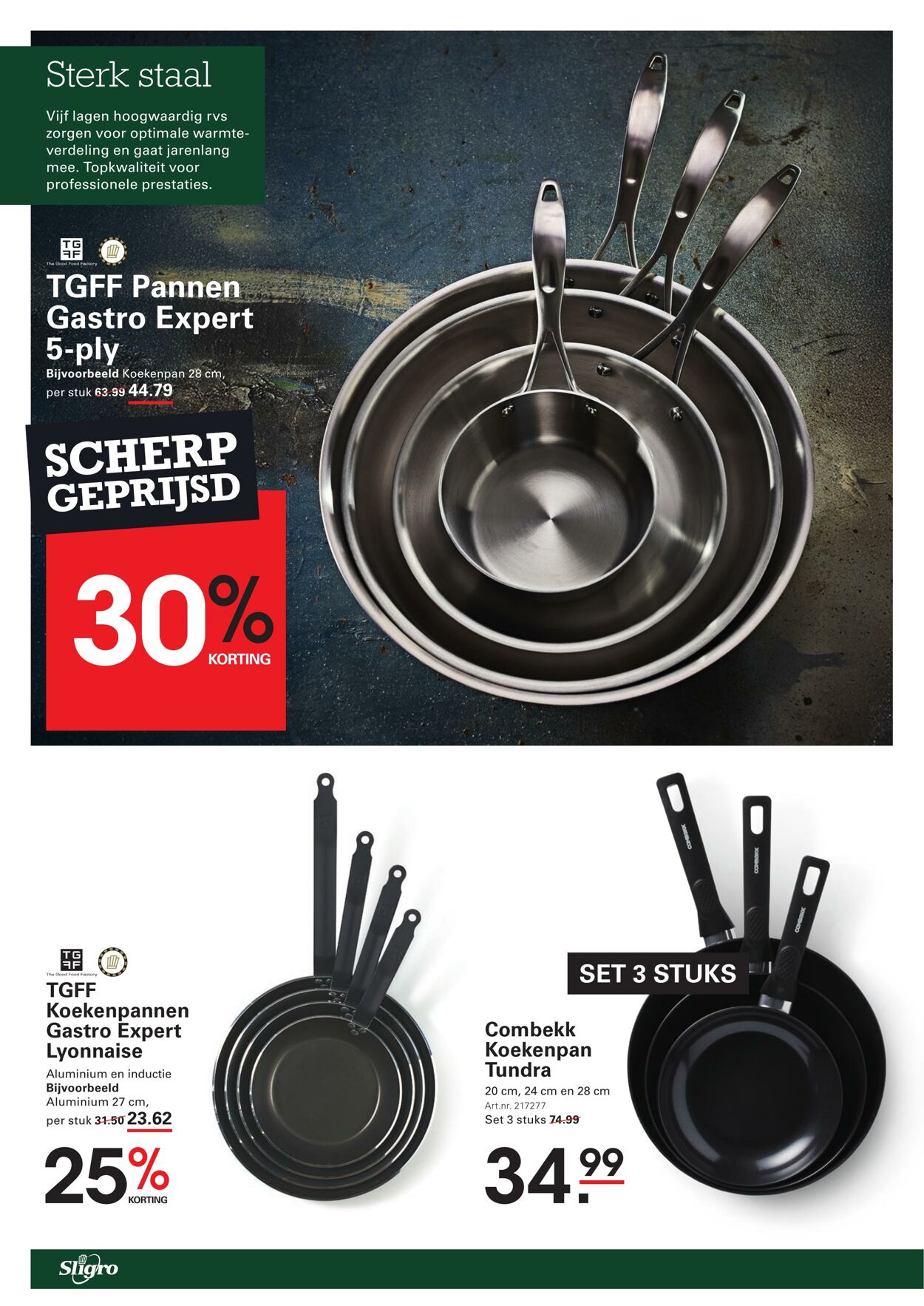 Folder Sligro 09.10.2025 - 27.10.2025