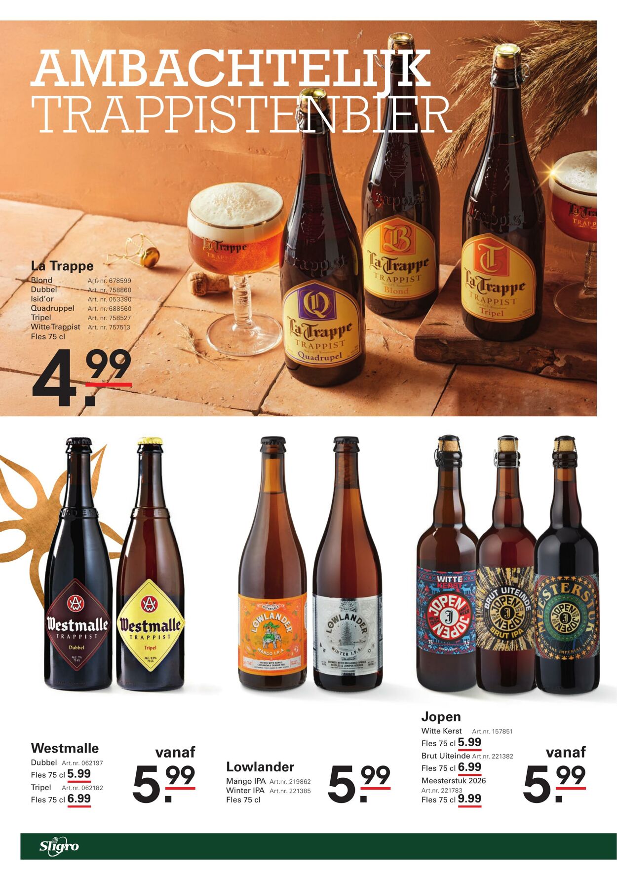 Folder Sligro 18.11.2025 - 31.12.2025