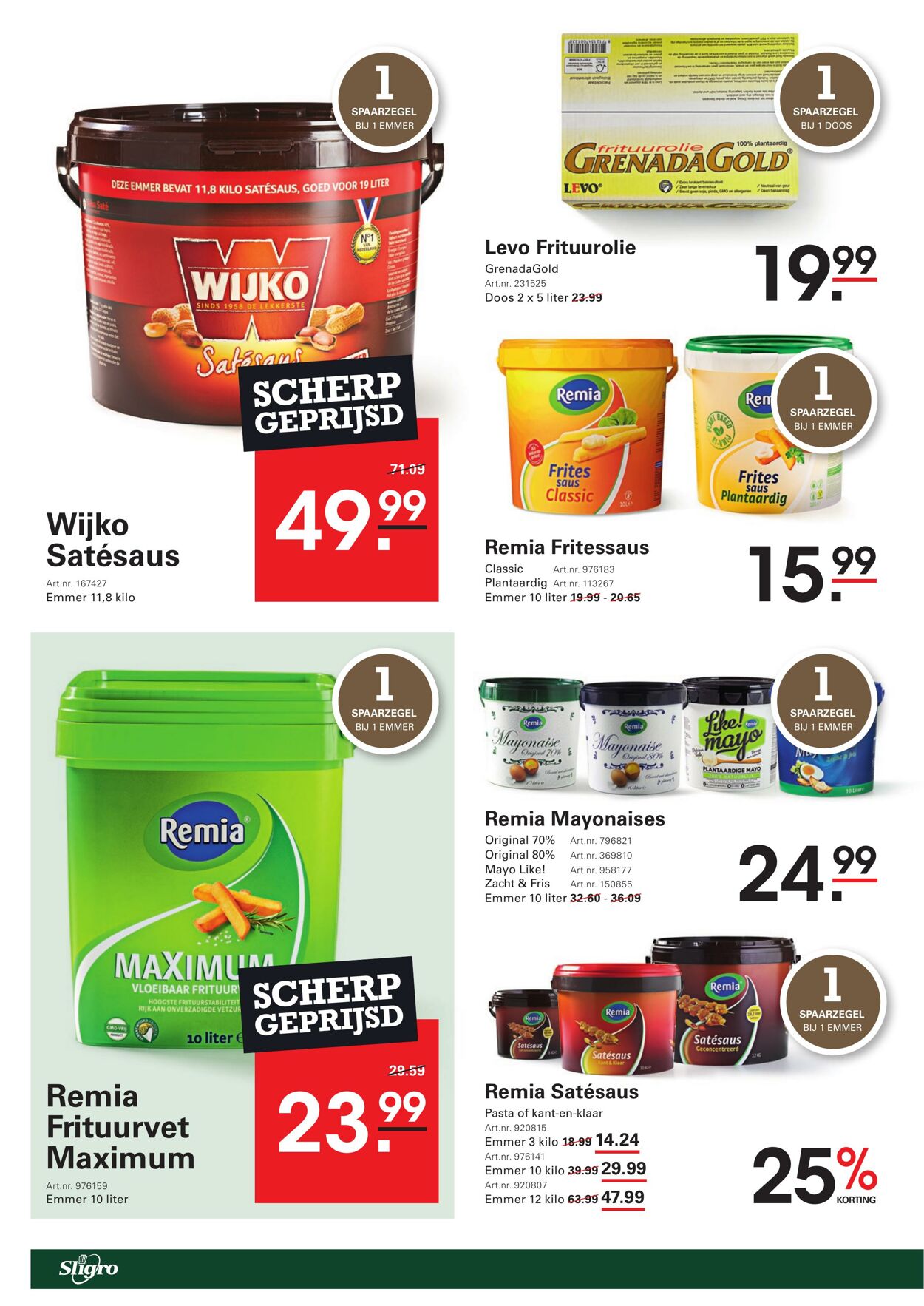 Folder Sligro 30.10.2025 - 17.11.2025