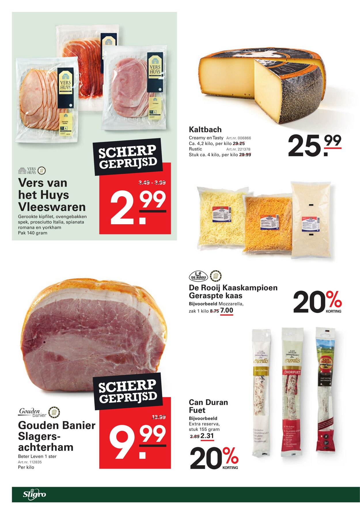 Folder Sligro 30.10.2025 - 17.11.2025