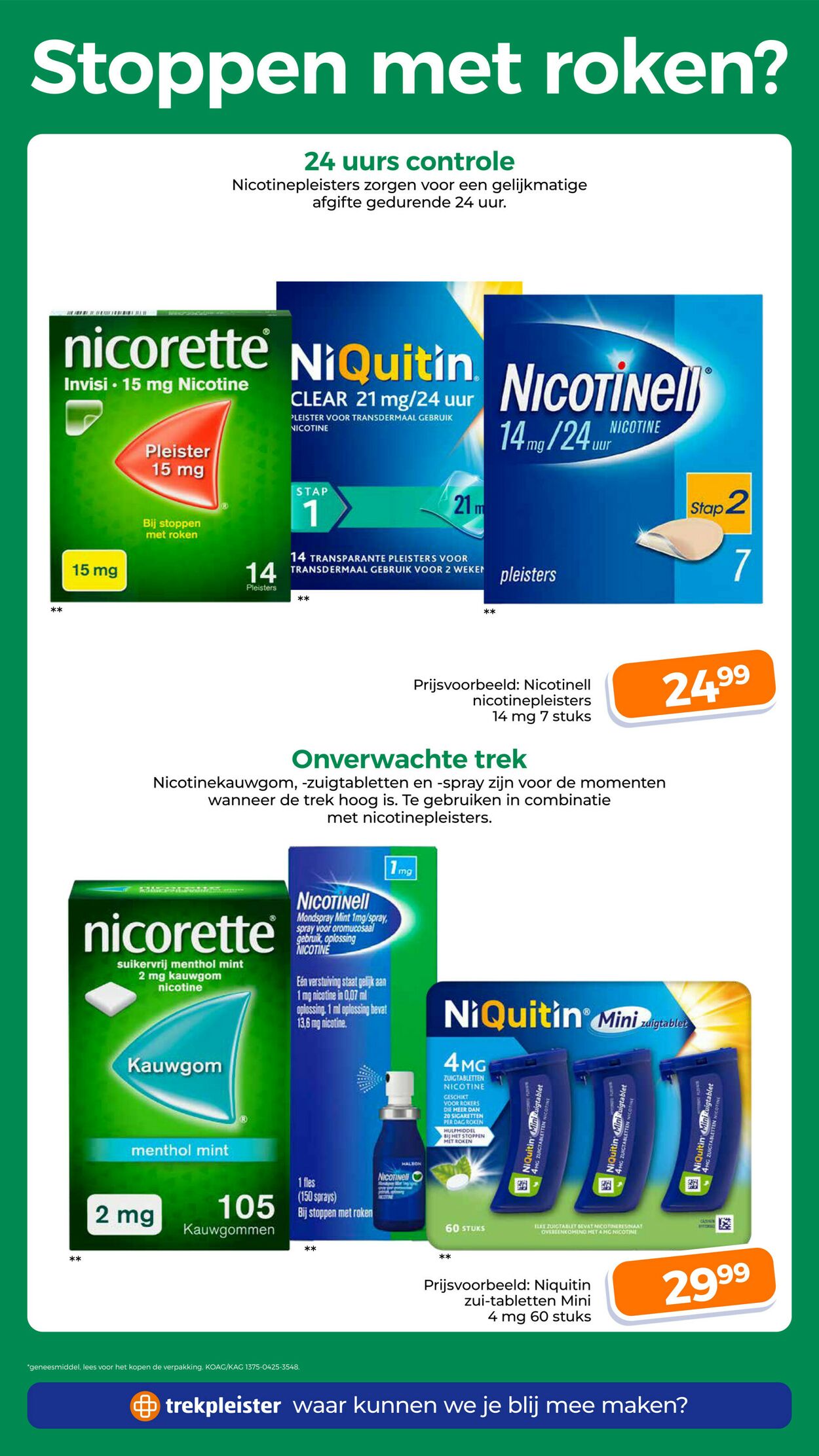 Folder Trekpleister 20.05.2025 - 01.06.2025