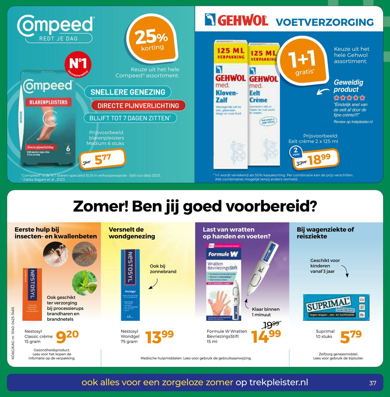 Folder Trekpleister 01.07.2025 - 13.07.2025