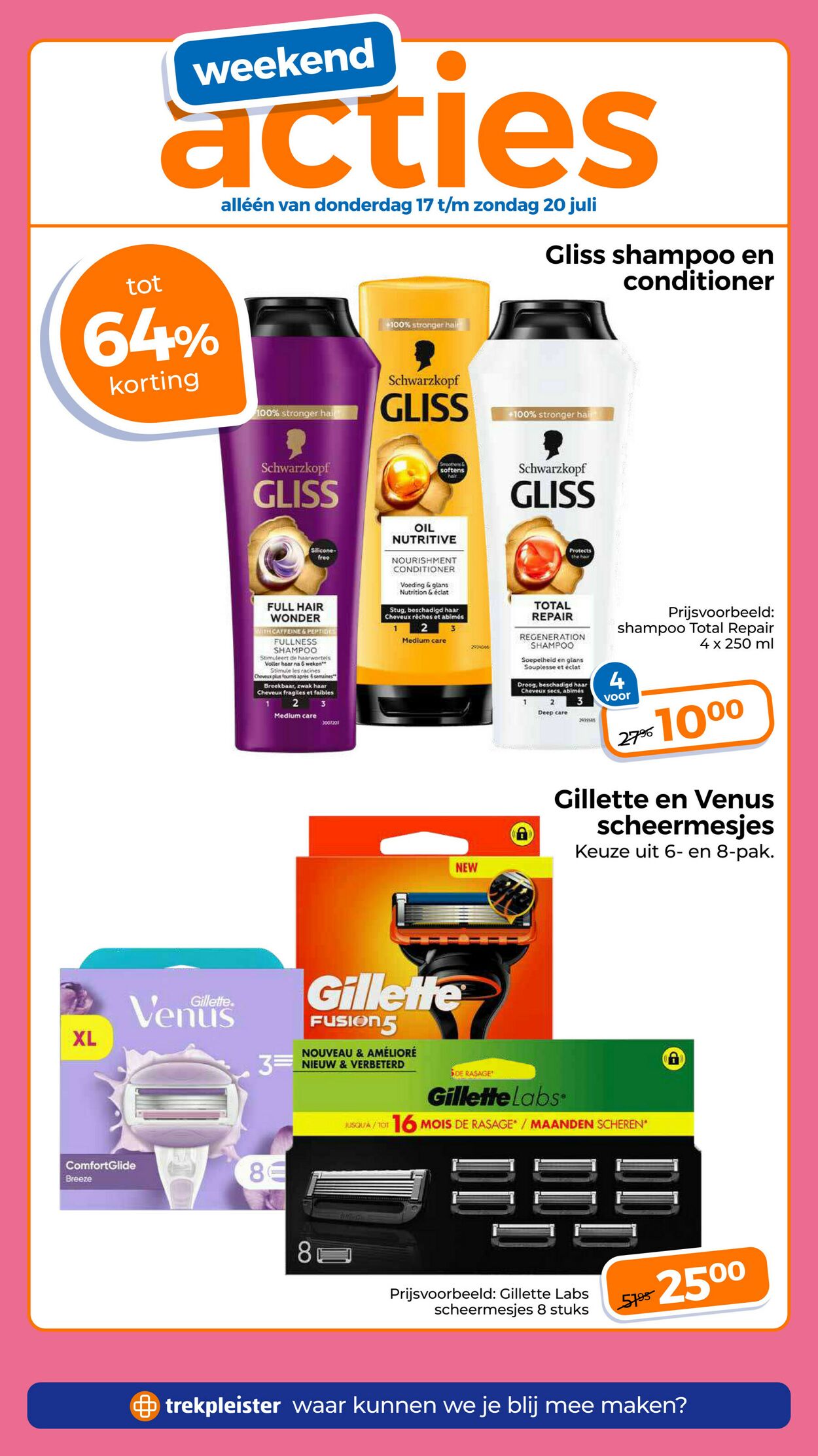 Folder Trekpleister 15.07.2025 - 27.07.2025