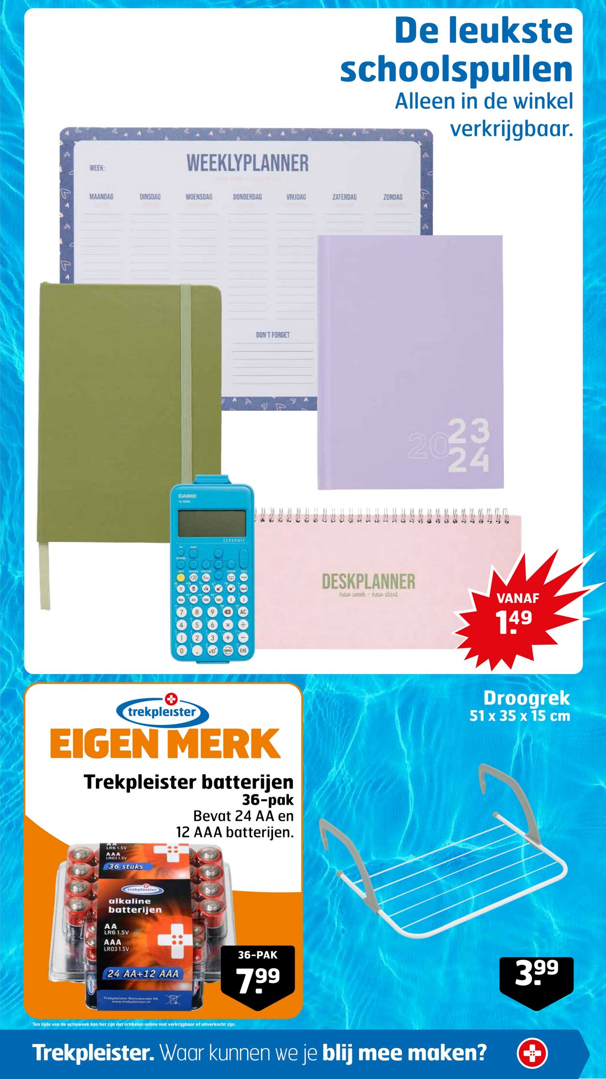 Folder Trekpleister 01.08.2023 - 13.08.2023