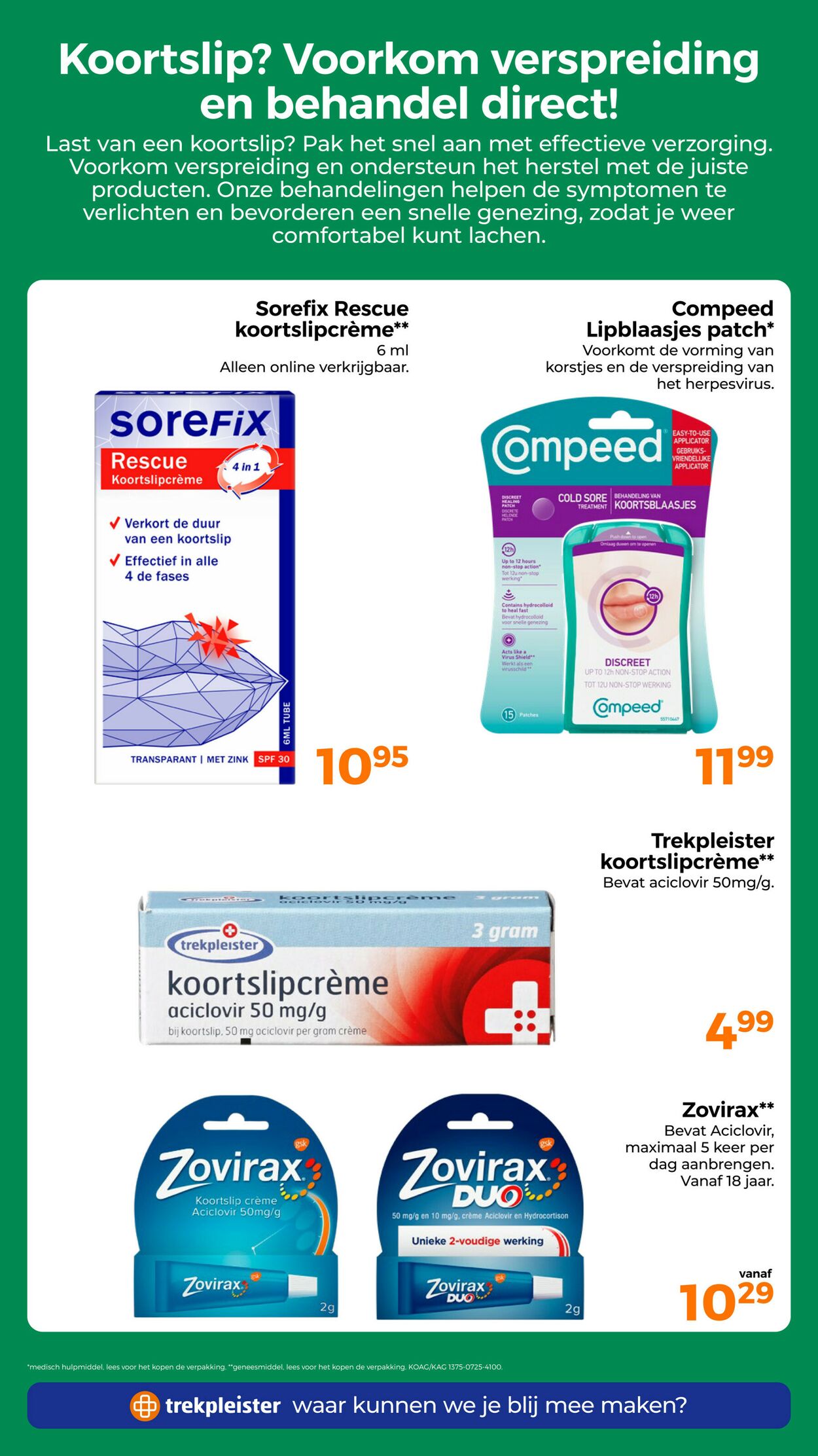 Folder Trekpleister 05.08.2025 - 10.08.2025