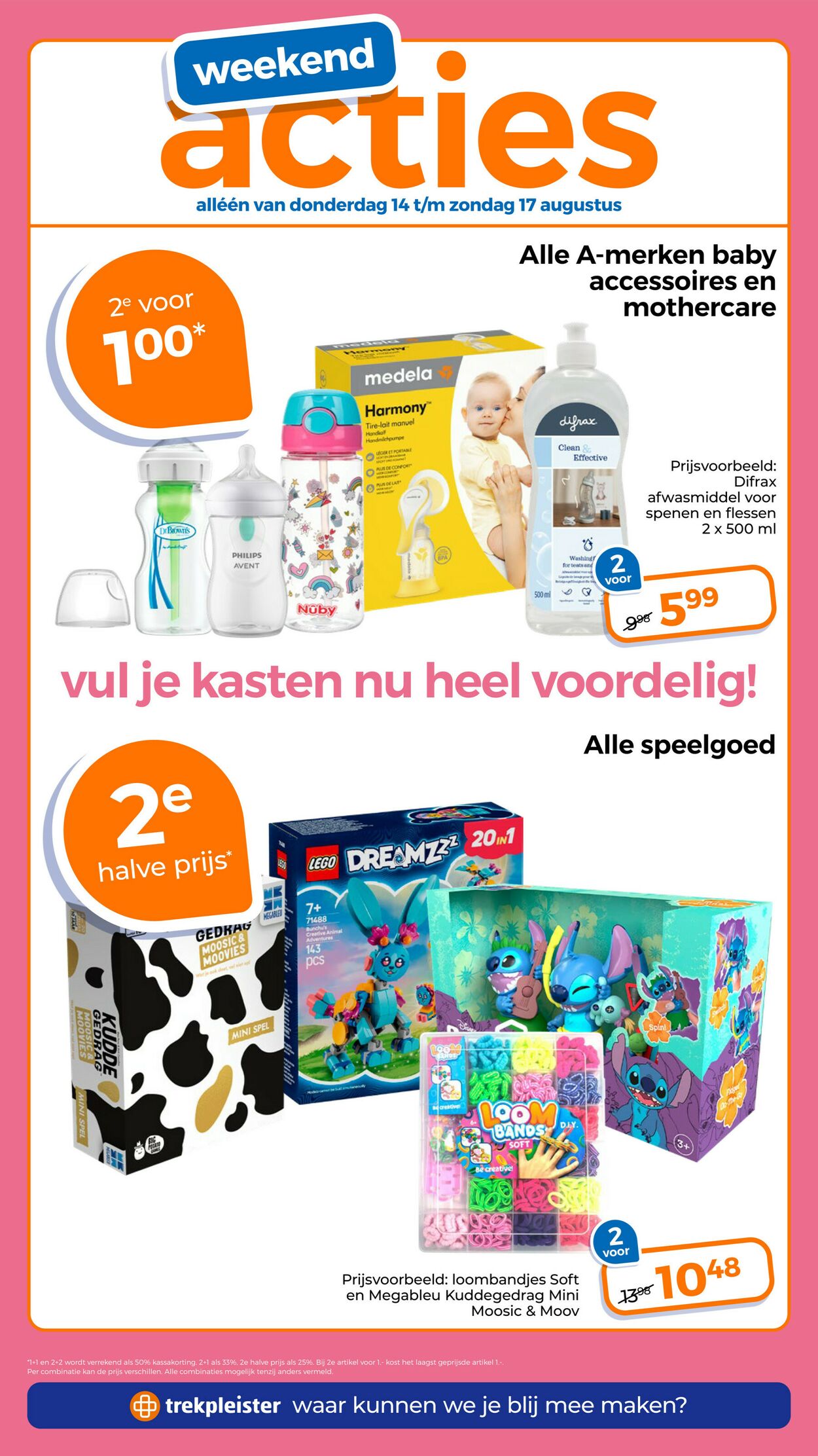 Folder Trekpleister 12.08.2025 - 17.08.2025