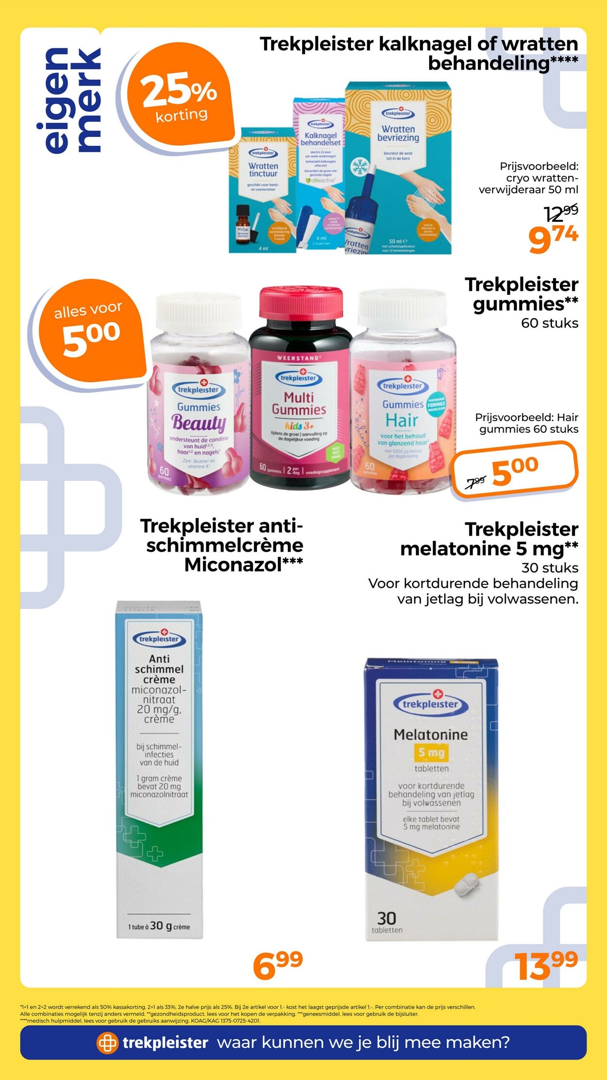 Folder Trekpleister 12.08.2025 - 17.08.2025