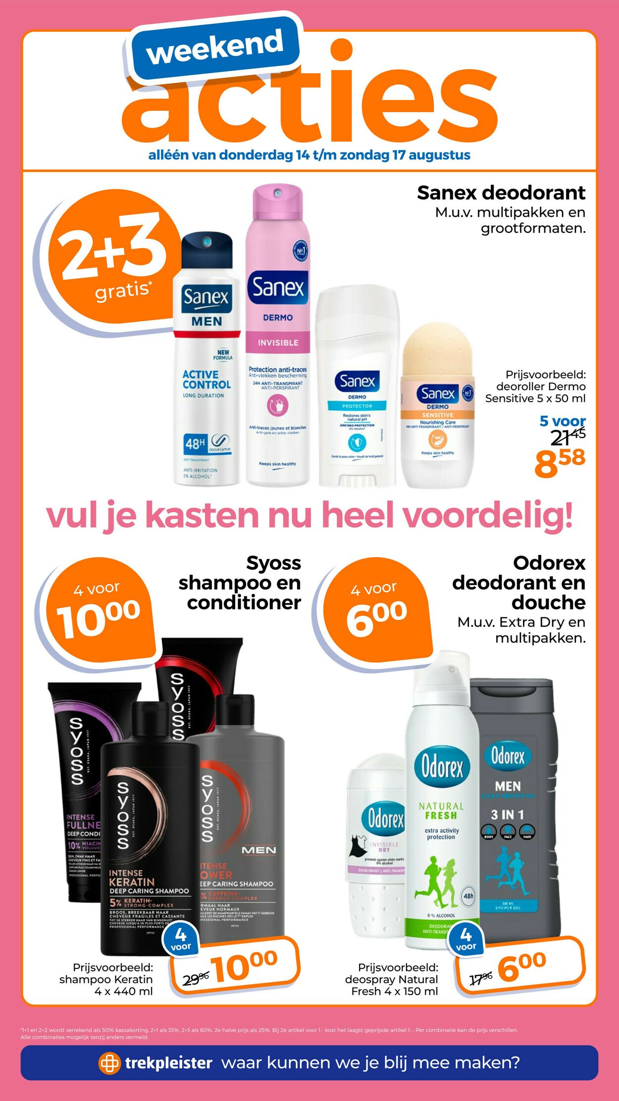 Folder Trekpleister 12.08.2025 - 17.08.2025