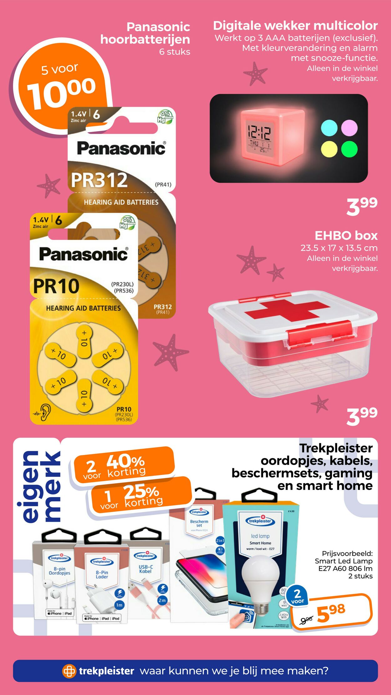 Folder Trekpleister 12.08.2025 - 17.08.2025