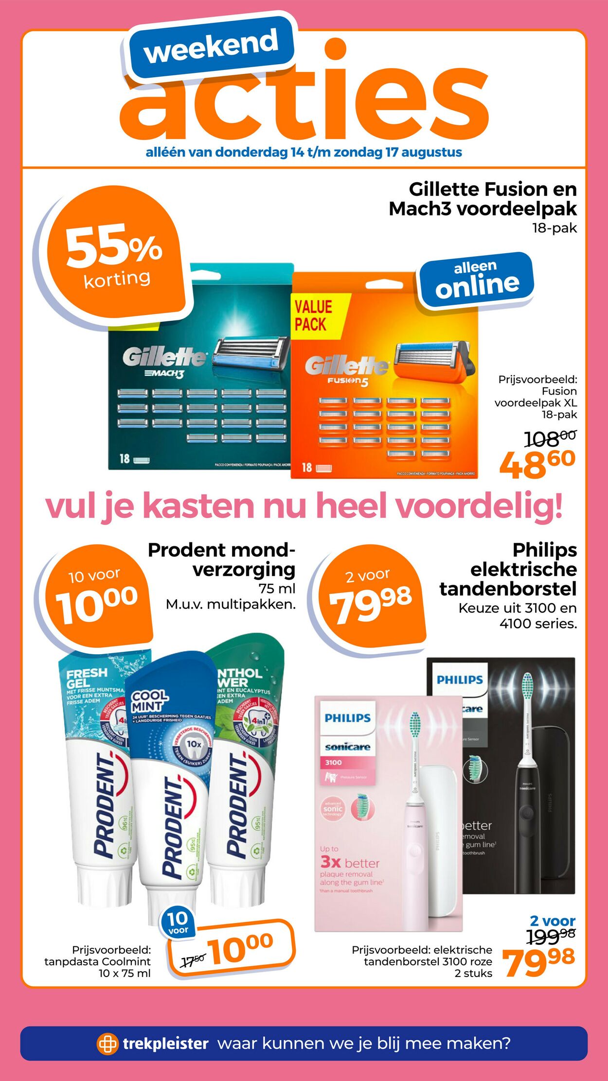 Folder Trekpleister 12.08.2025 - 17.08.2025