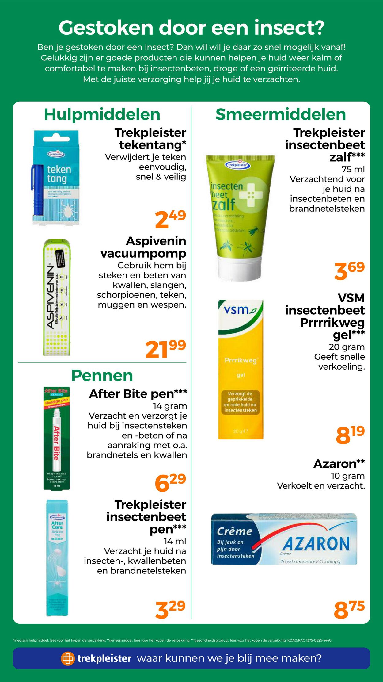 Folder Trekpleister 02.09.2025 - 14.09.2025