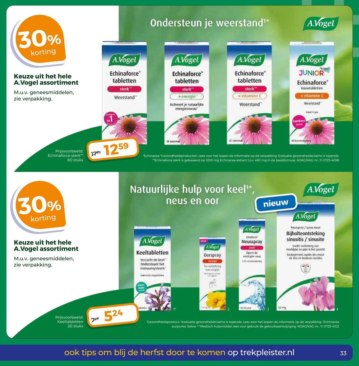 Folder Trekpleister 30.09.2025 - 12.10.2025