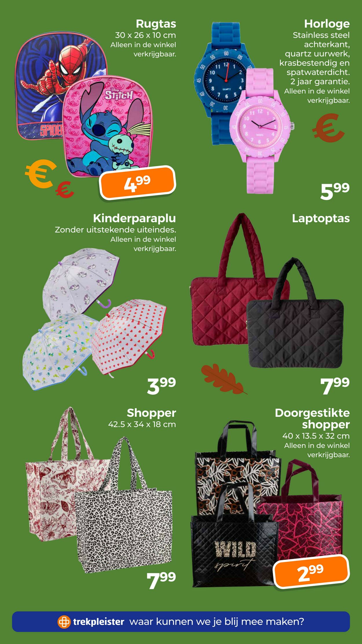 Folder Trekpleister 14.10.2025 - 26.10.2025