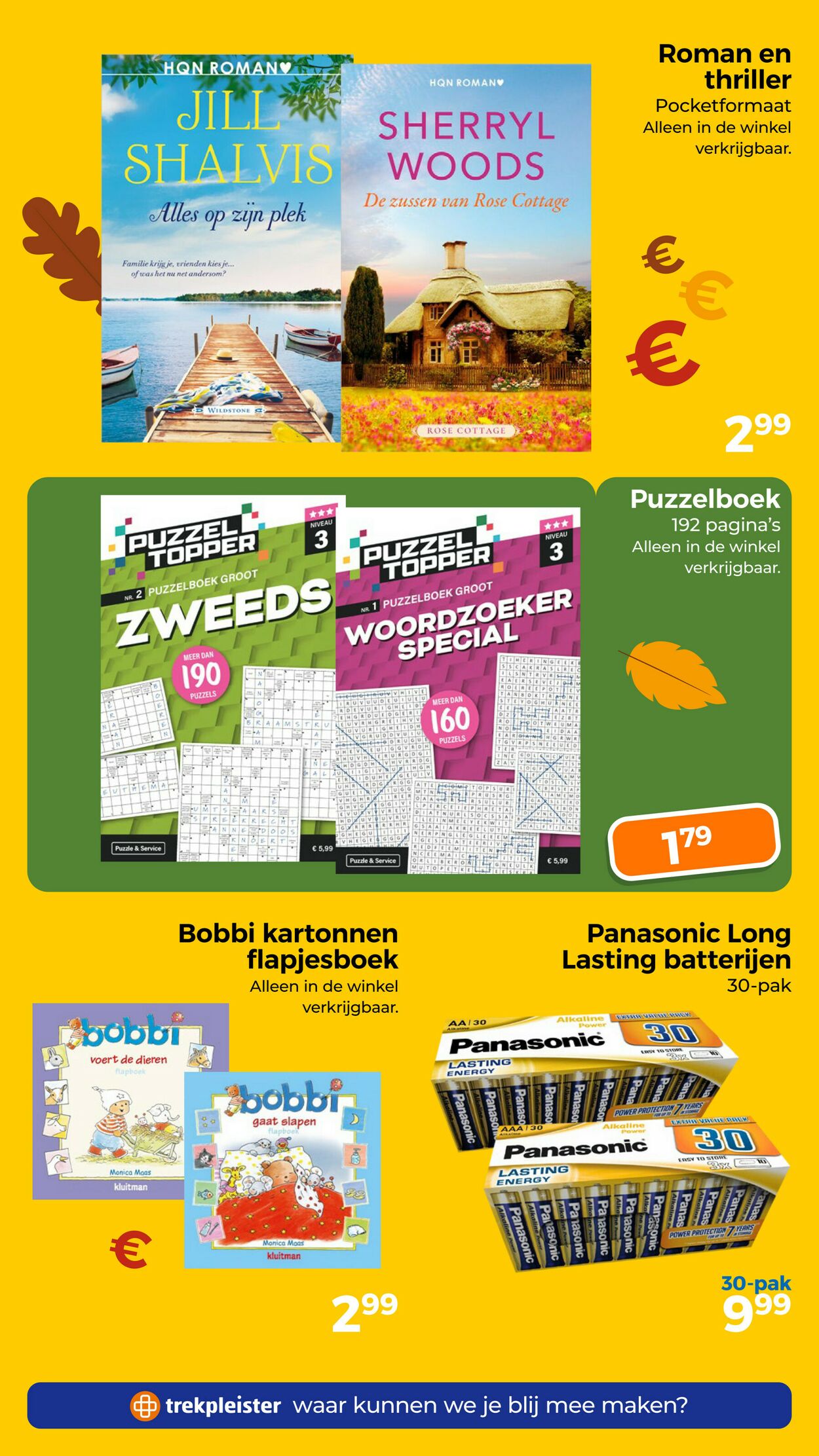 Folder Trekpleister 14.10.2025 - 26.10.2025