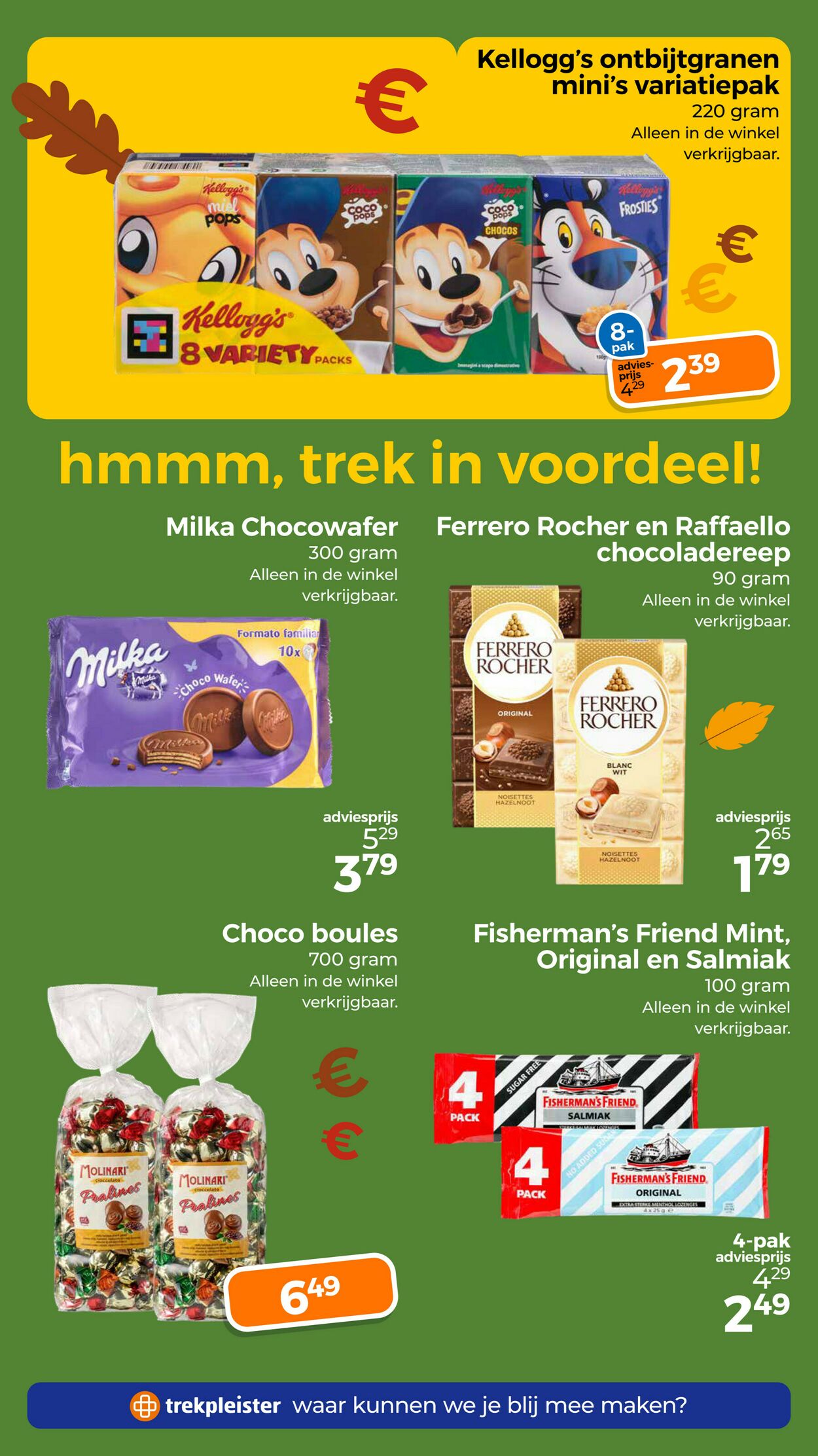 Folder Trekpleister 14.10.2025 - 26.10.2025