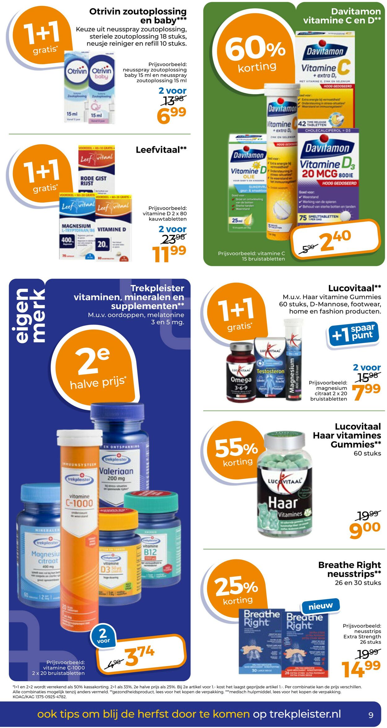 Folder Trekpleister 21.10.2025 - 26.10.2025
