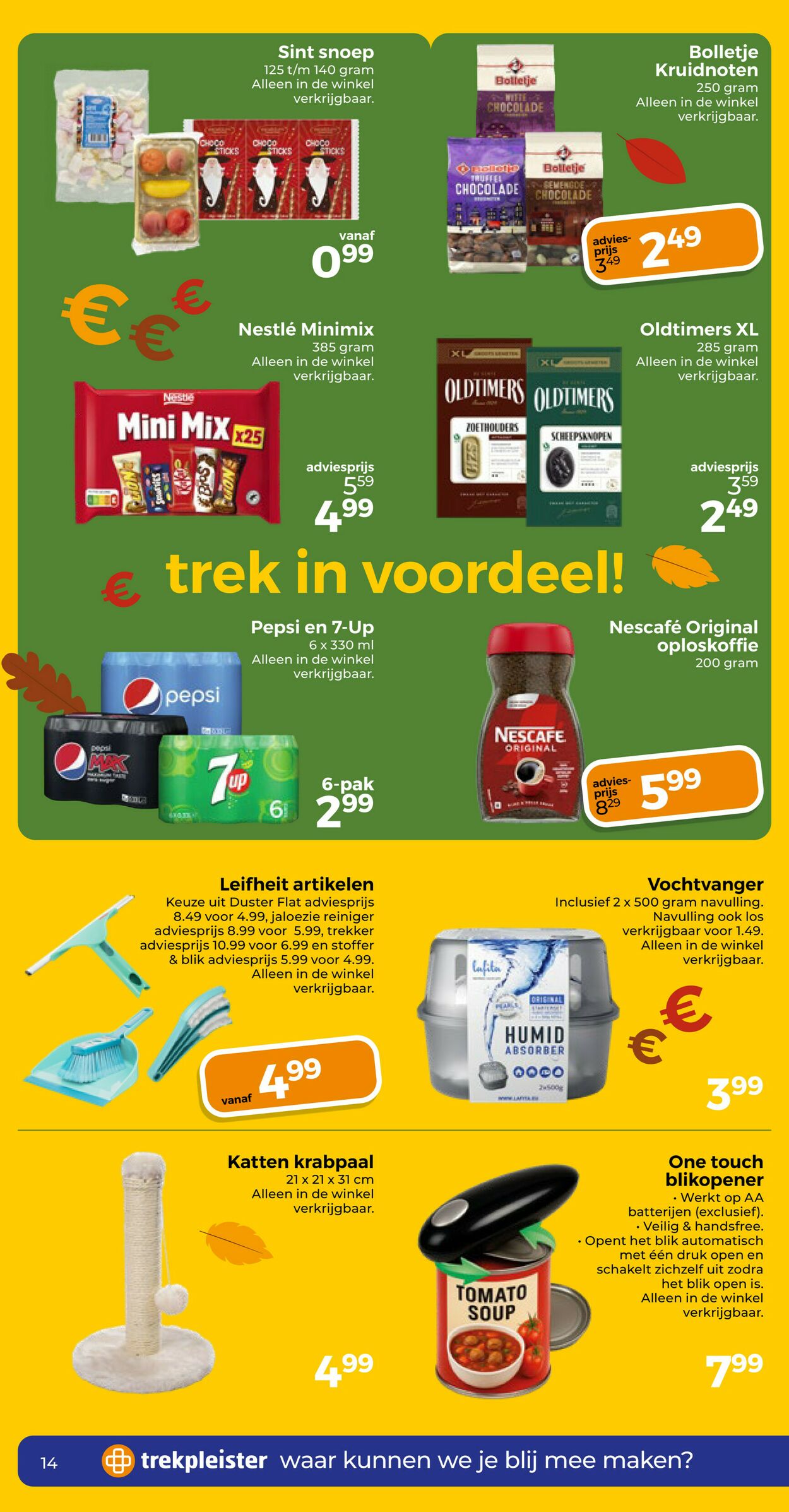 Folder Trekpleister 21.10.2025 - 26.10.2025