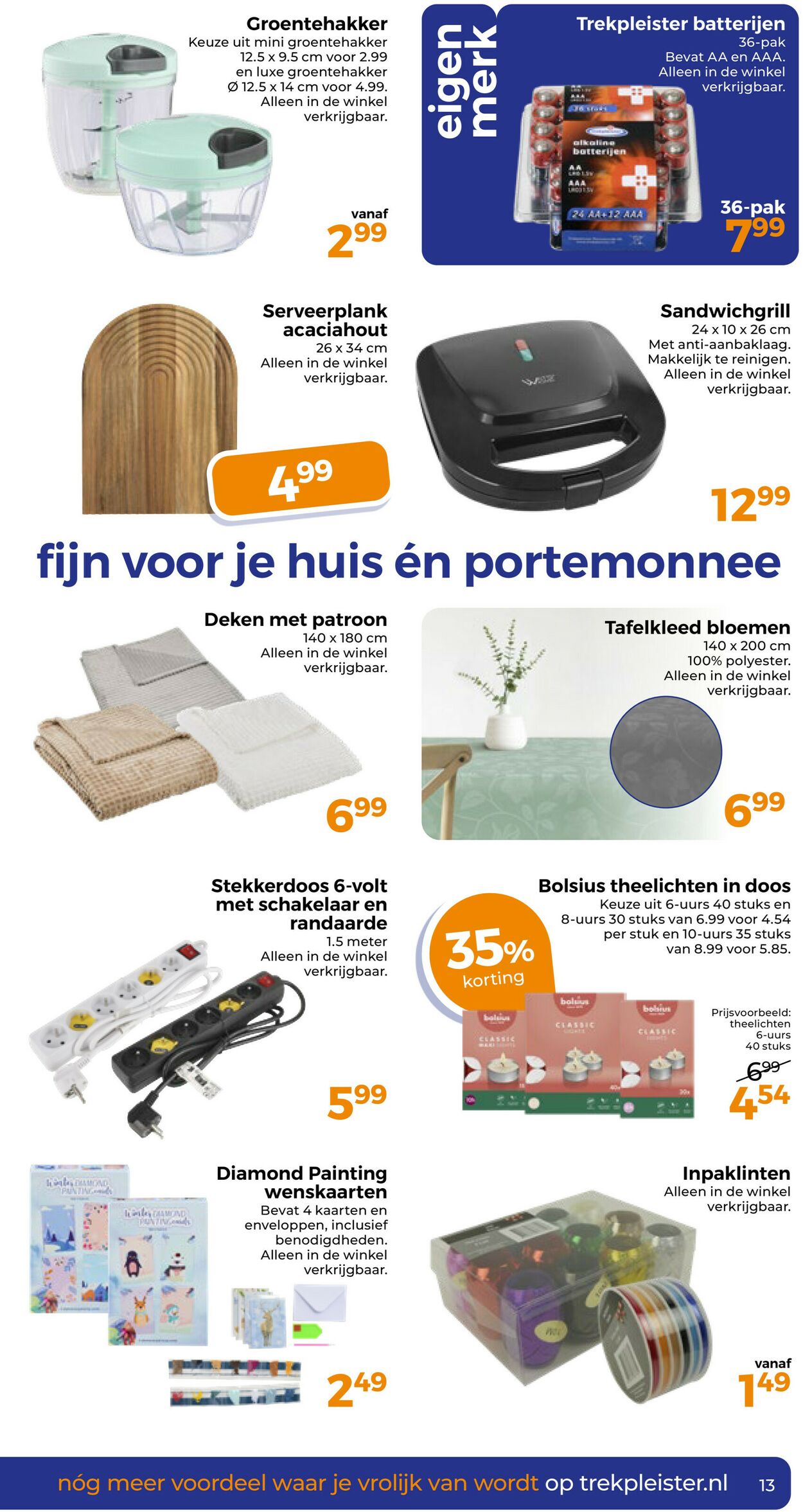 Folder Trekpleister 04.11.2025 - 09.11.2025