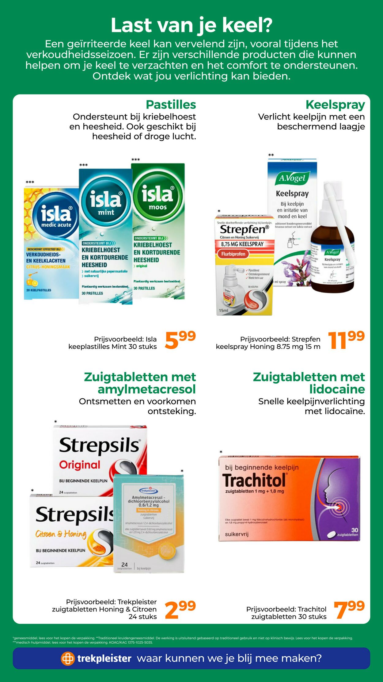 Folder Trekpleister 18.11.2025 - 23.11.2025
