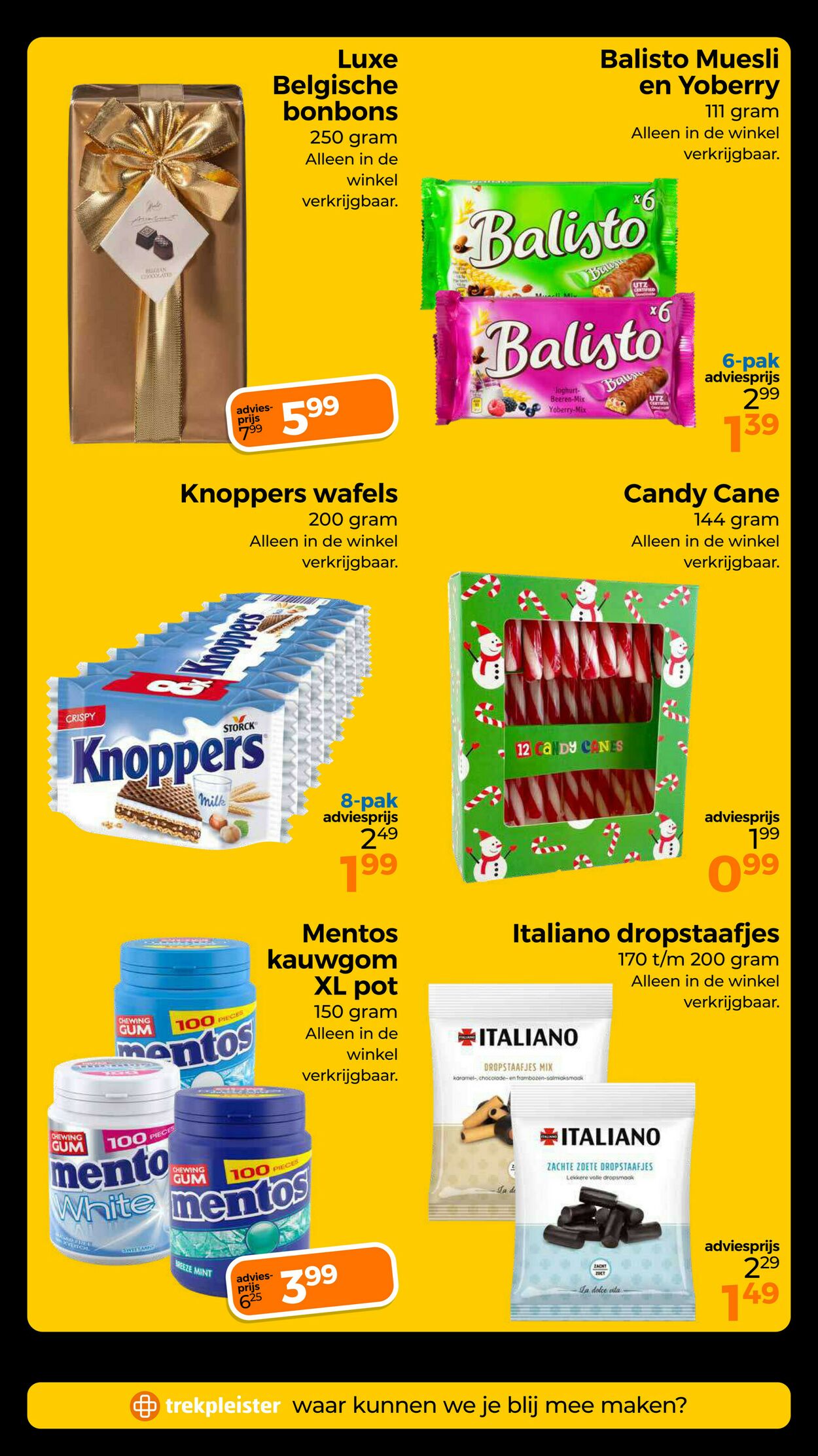 Folder Trekpleister 25.11.2025 - 30.11.2025