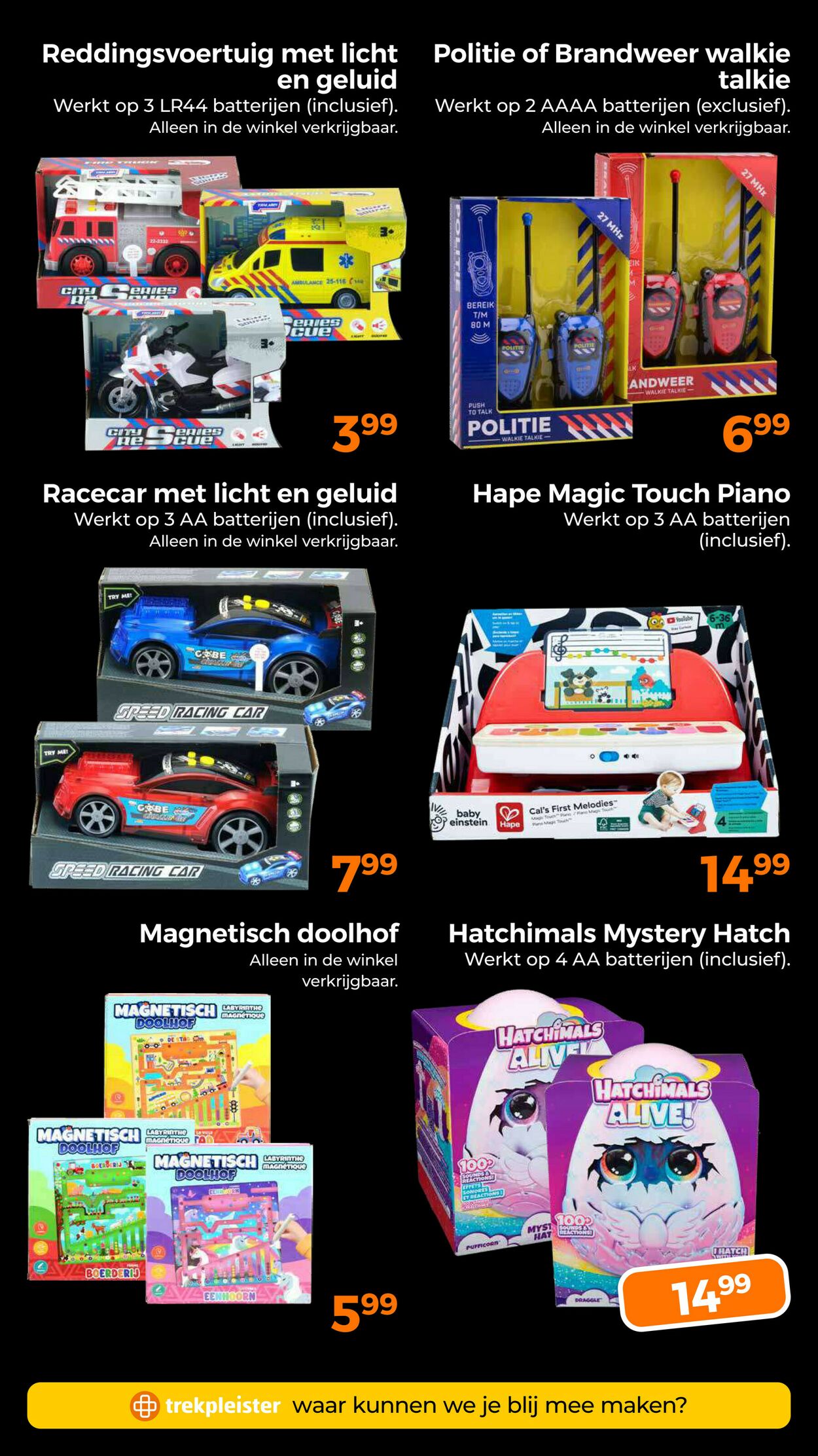 Folder Trekpleister 25.11.2025 - 30.11.2025
