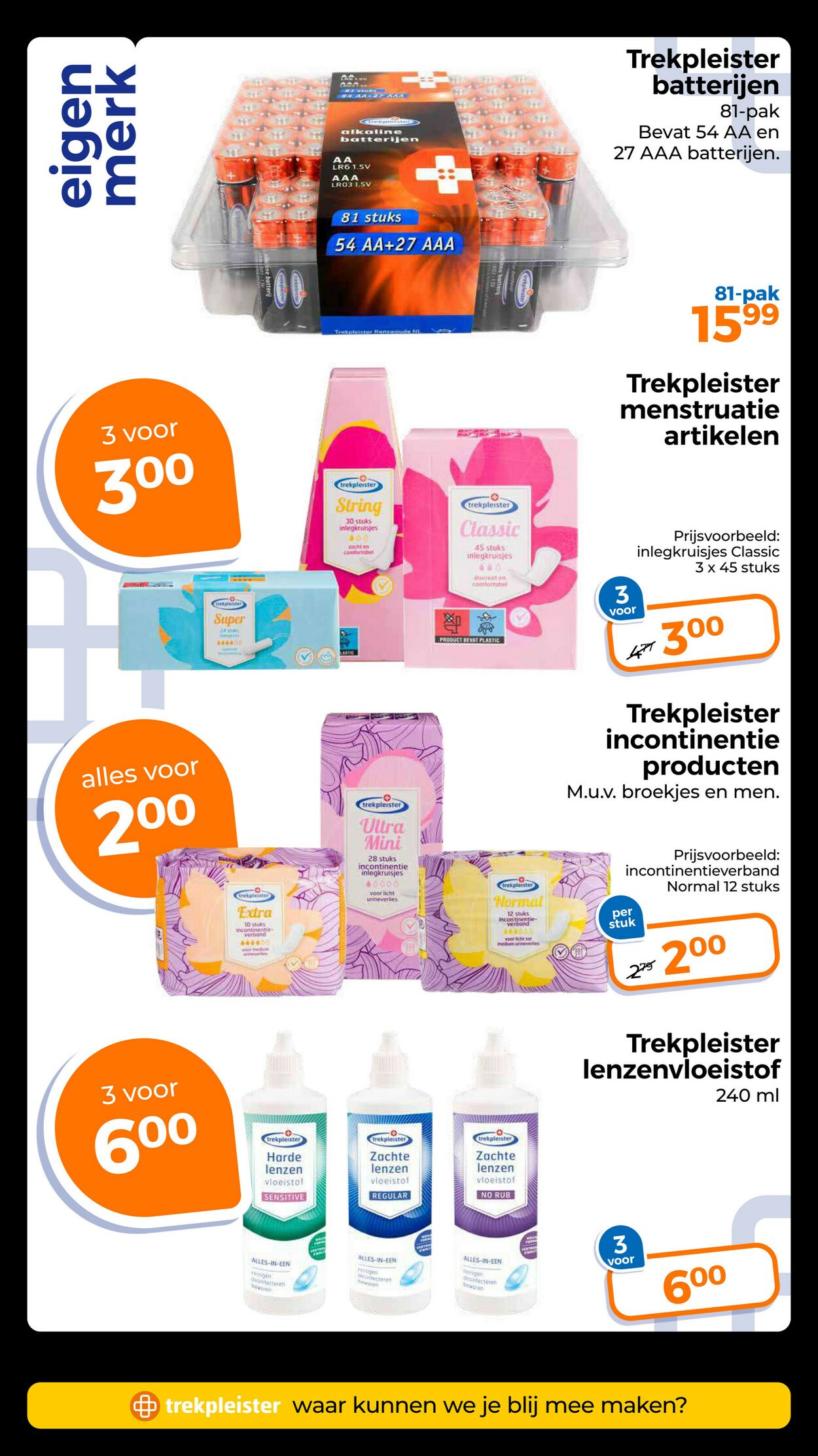 Folder Trekpleister 25.11.2025 - 30.11.2025