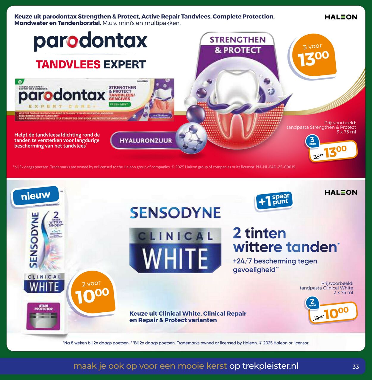 Folder Trekpleister 09.12.2025 - 21.12.2025