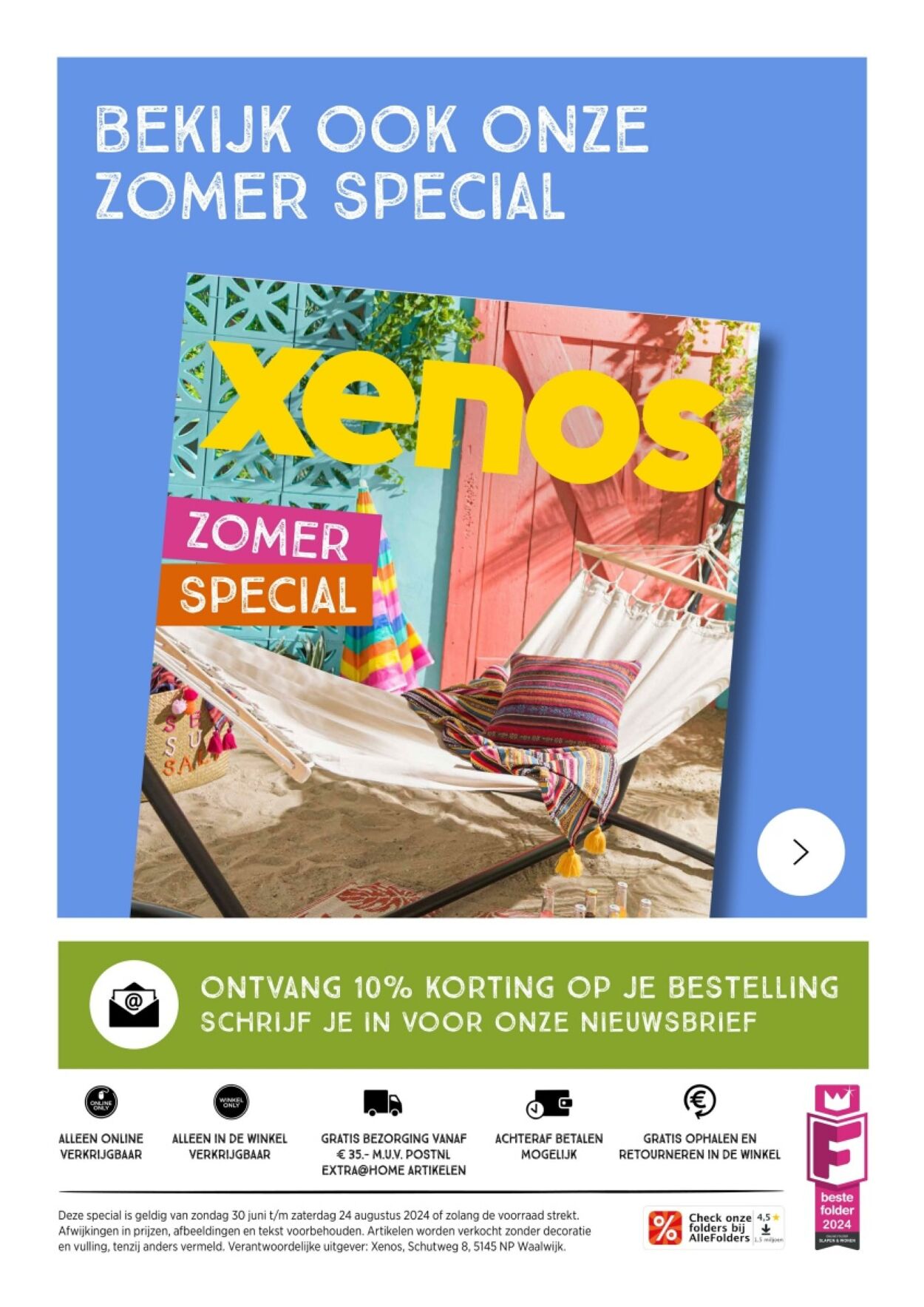 Folder Xenos 30.07.2024 - 24.08.2024