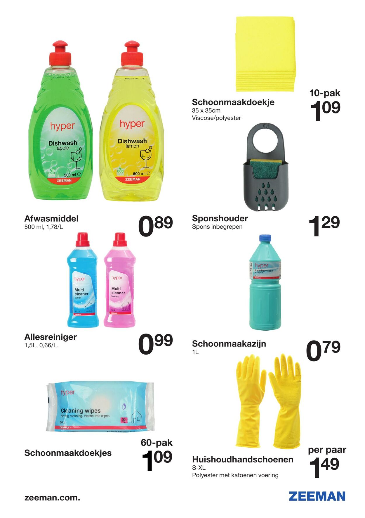 Folder Zeeman 30.12.2024 - 10.01.2025